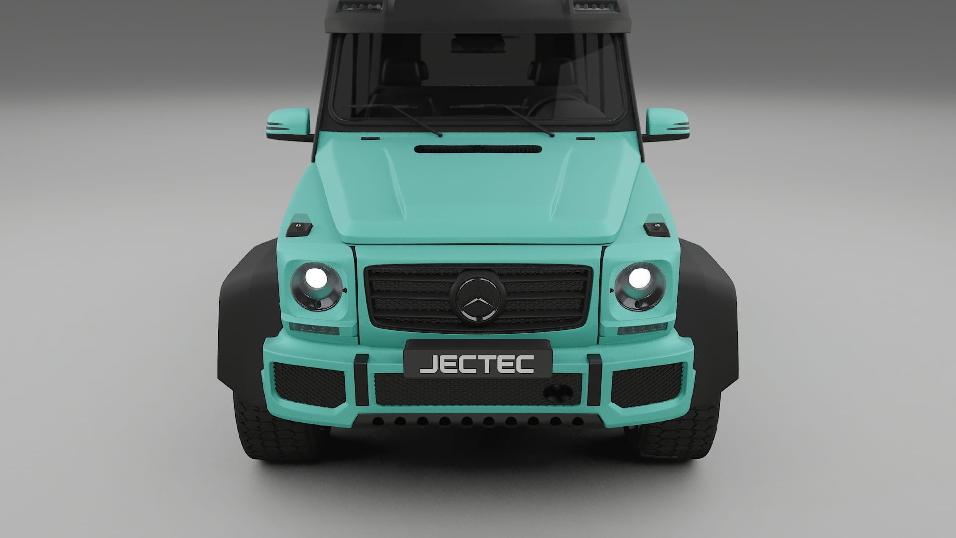 Mercedes G class 4x4 W463 TPU Lackskyddsfilm | FROST Färgskiftande PPF – Komplett Förskuret Kit