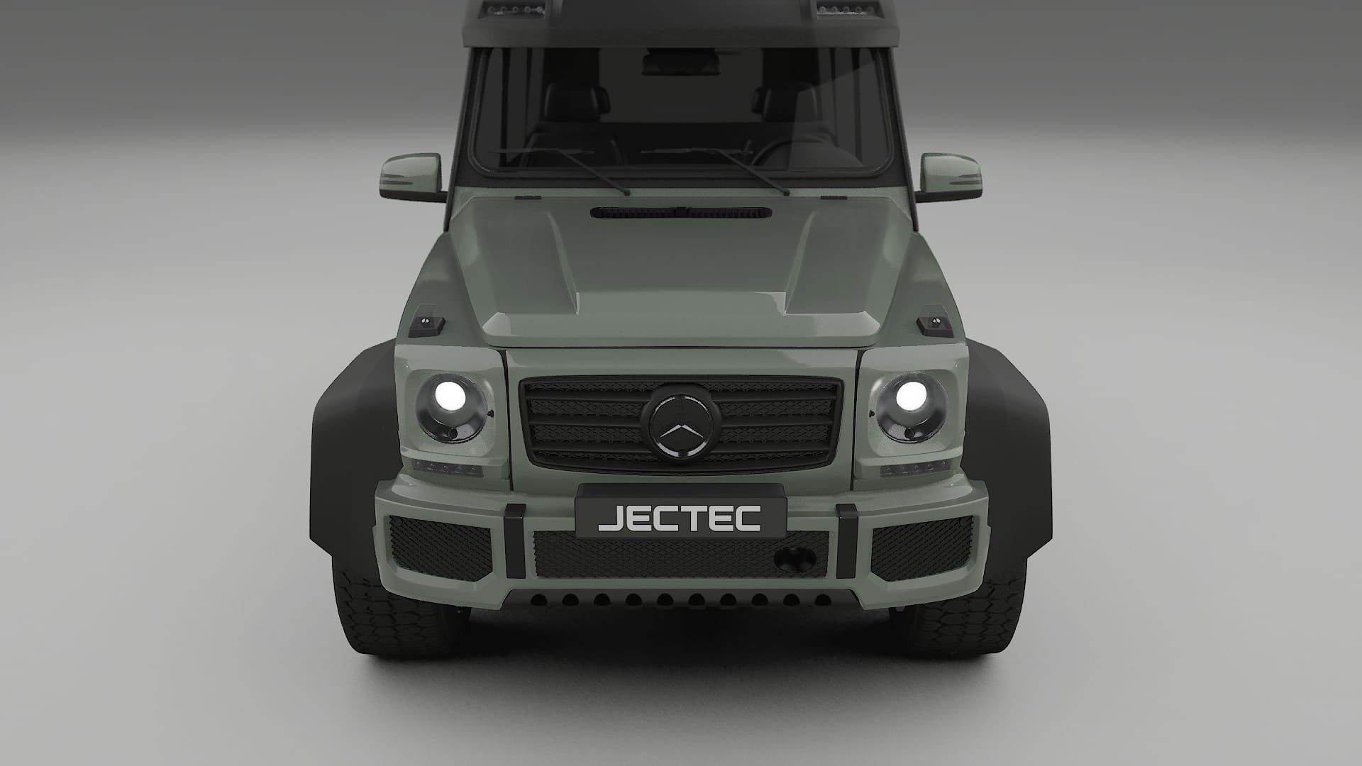 Mercedes G class 4x4 W463 TPU Lackskyddsfilm | SLATE Färgskiftande PPF – Komplett Förskuret Kit