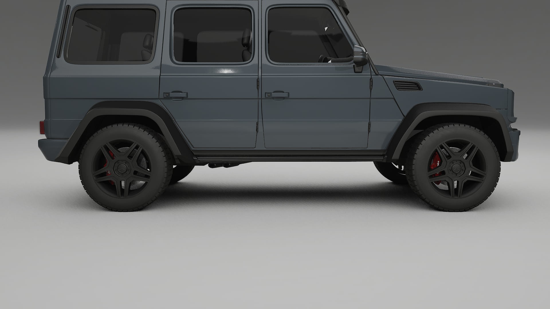 Mercedes G class 4x4 W463 TPU Lackskyddsfilm | GRANITE Färgskiftande PPF – Komplett Förskuret Kit