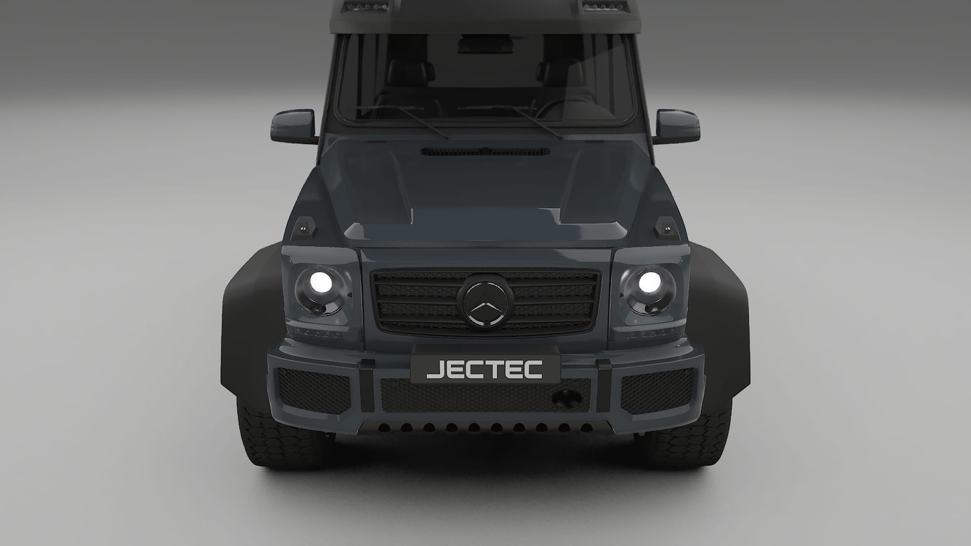 Mercedes G class 4x4 W463 TPU Lackskyddsfilm | GRANITE Färgskiftande PPF – Komplett Förskuret Kit