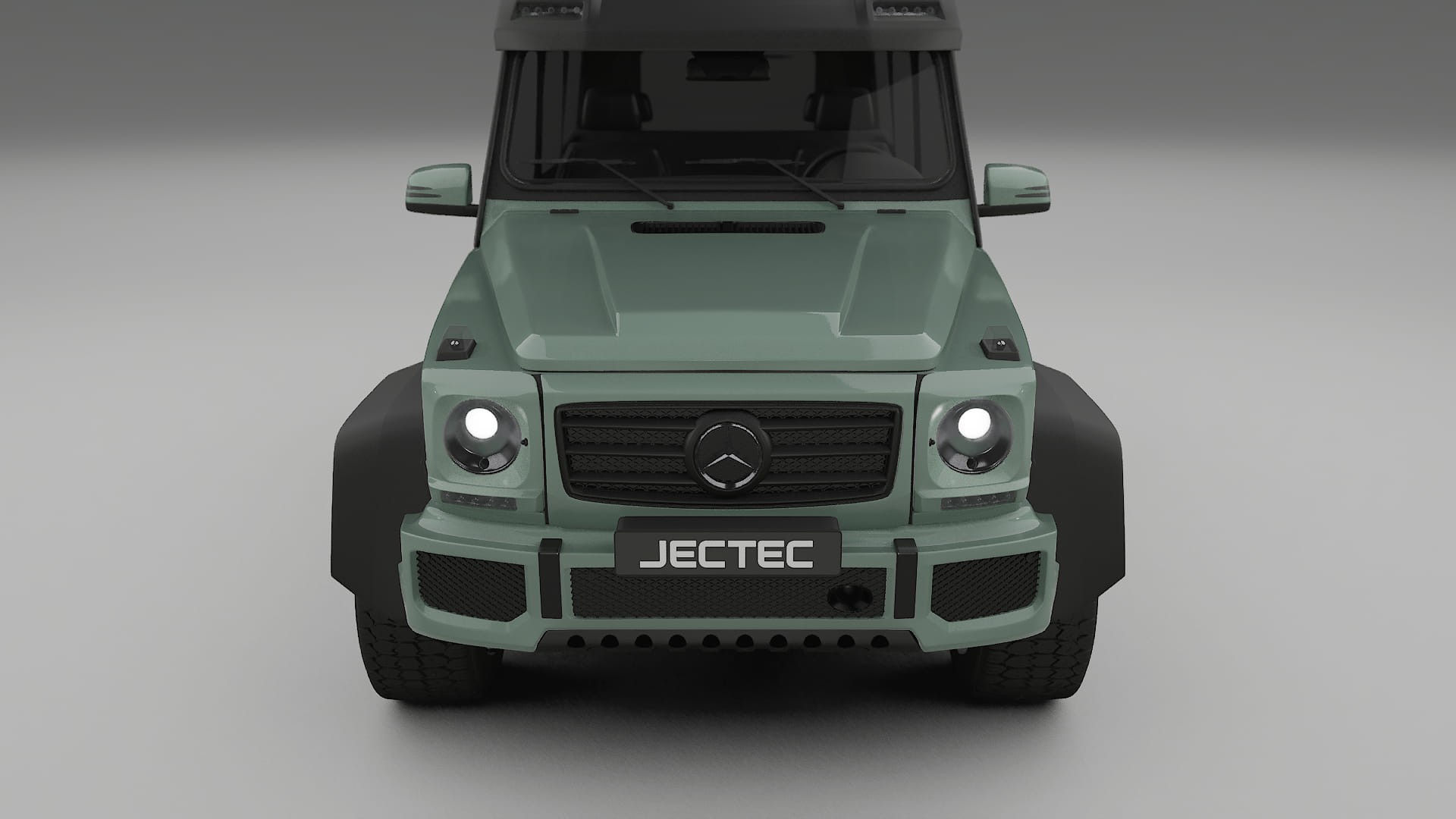 Mercedes G class 4x4 W463 TPU Lackskyddsfilm | CINDER Färgskiftande PPF – Komplett Förskuret Kit