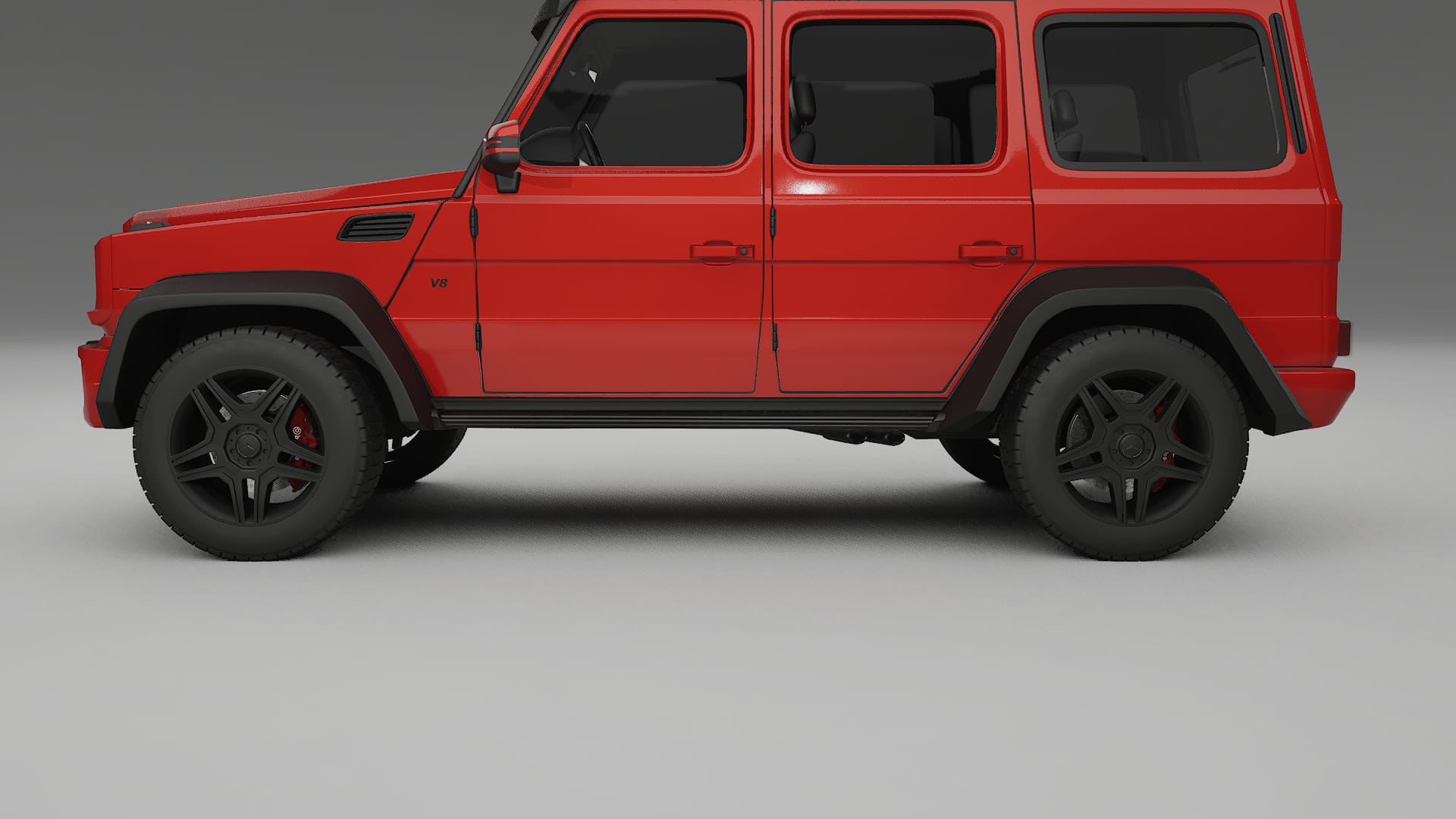 Mercedes G class 4x4 W463 TPU Lackskyddsfilm | BLAZE Färgskiftande PPF – Komplett Förskuret Kit