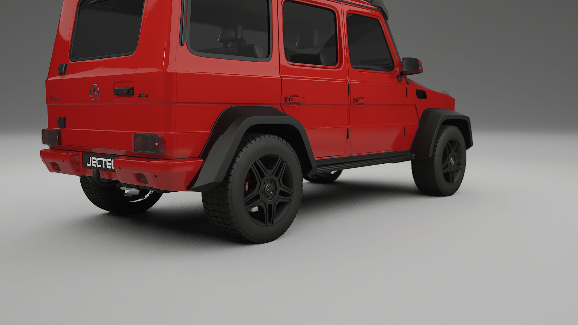 Mercedes G class 4x4 W463 TPU Lackskyddsfilm | BLAZE Färgskiftande PPF – Komplett Förskuret Kit