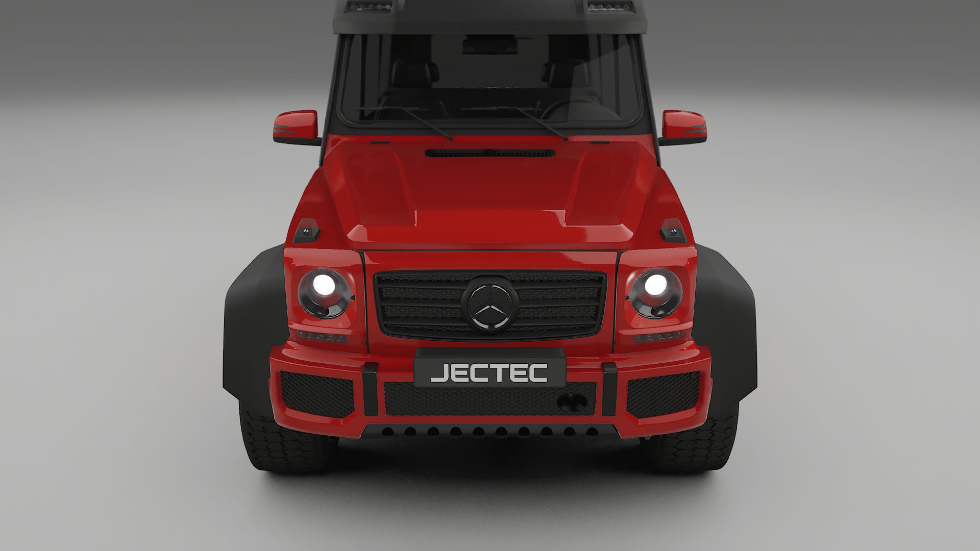 Mercedes G class 4x4 W463 TPU Lackskyddsfilm | BLAZE Färgskiftande PPF – Komplett Förskuret Kit