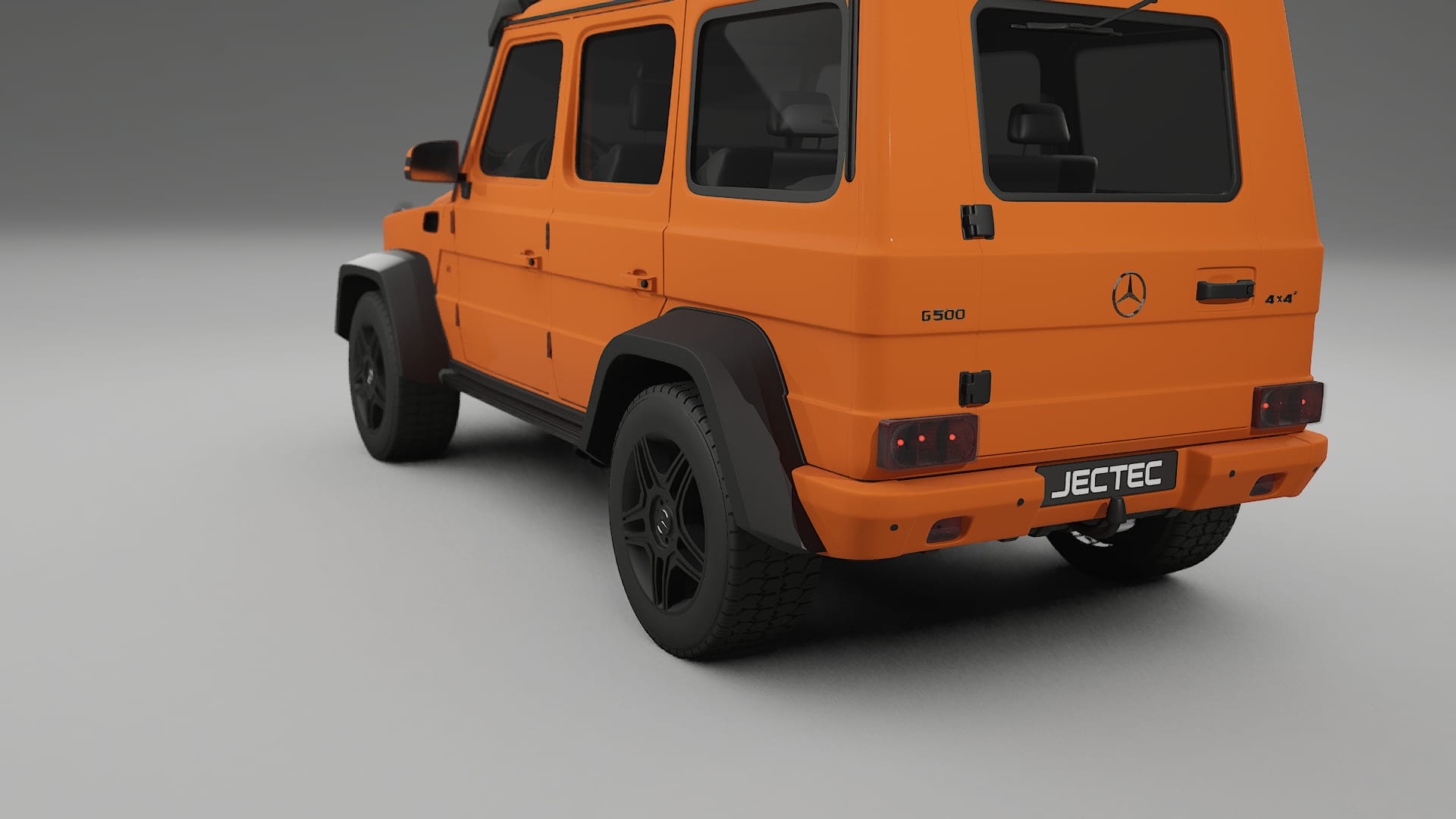 Mercedes G class 4x4 W463 TPU Lackskyddsfilm | ROCKET Färgskiftande PPF – Komplett Förskuret Kit