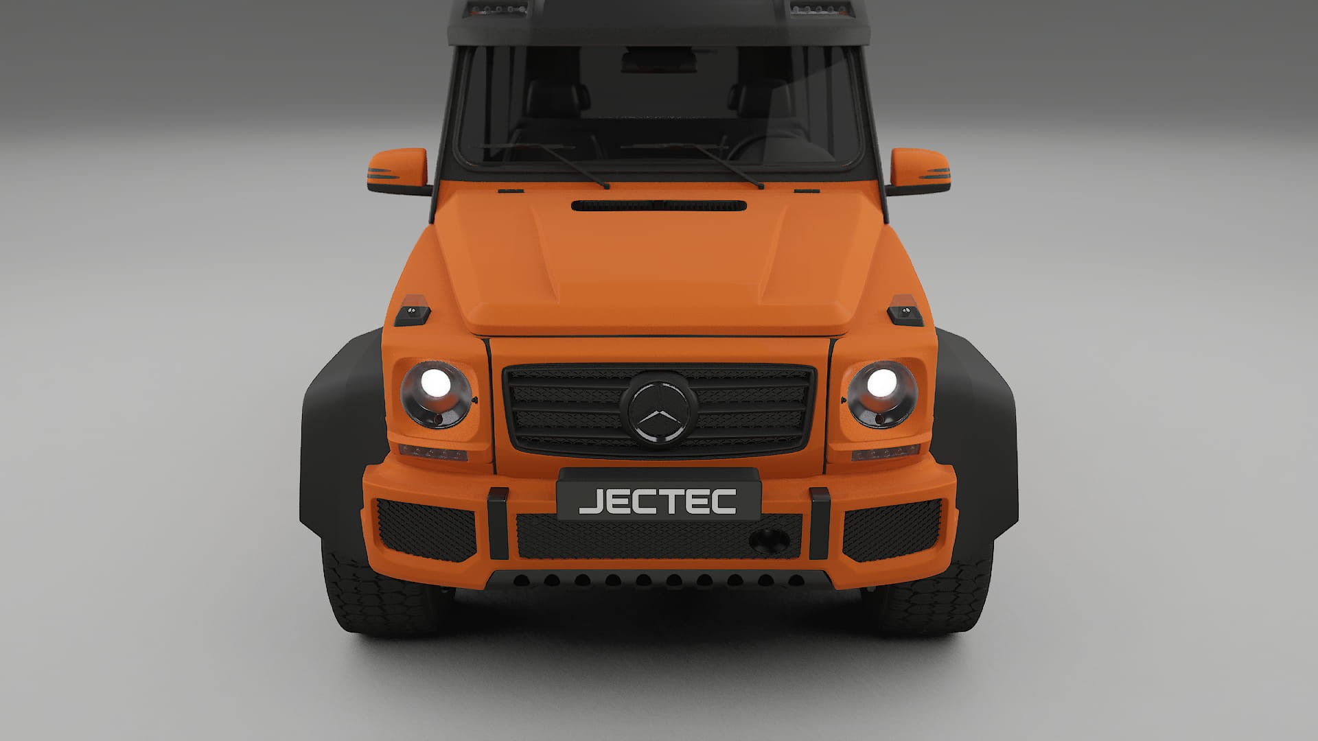 Mercedes G class 4x4 W463 TPU Lackskyddsfilm | ROCKET Färgskiftande PPF – Komplett Förskuret Kit