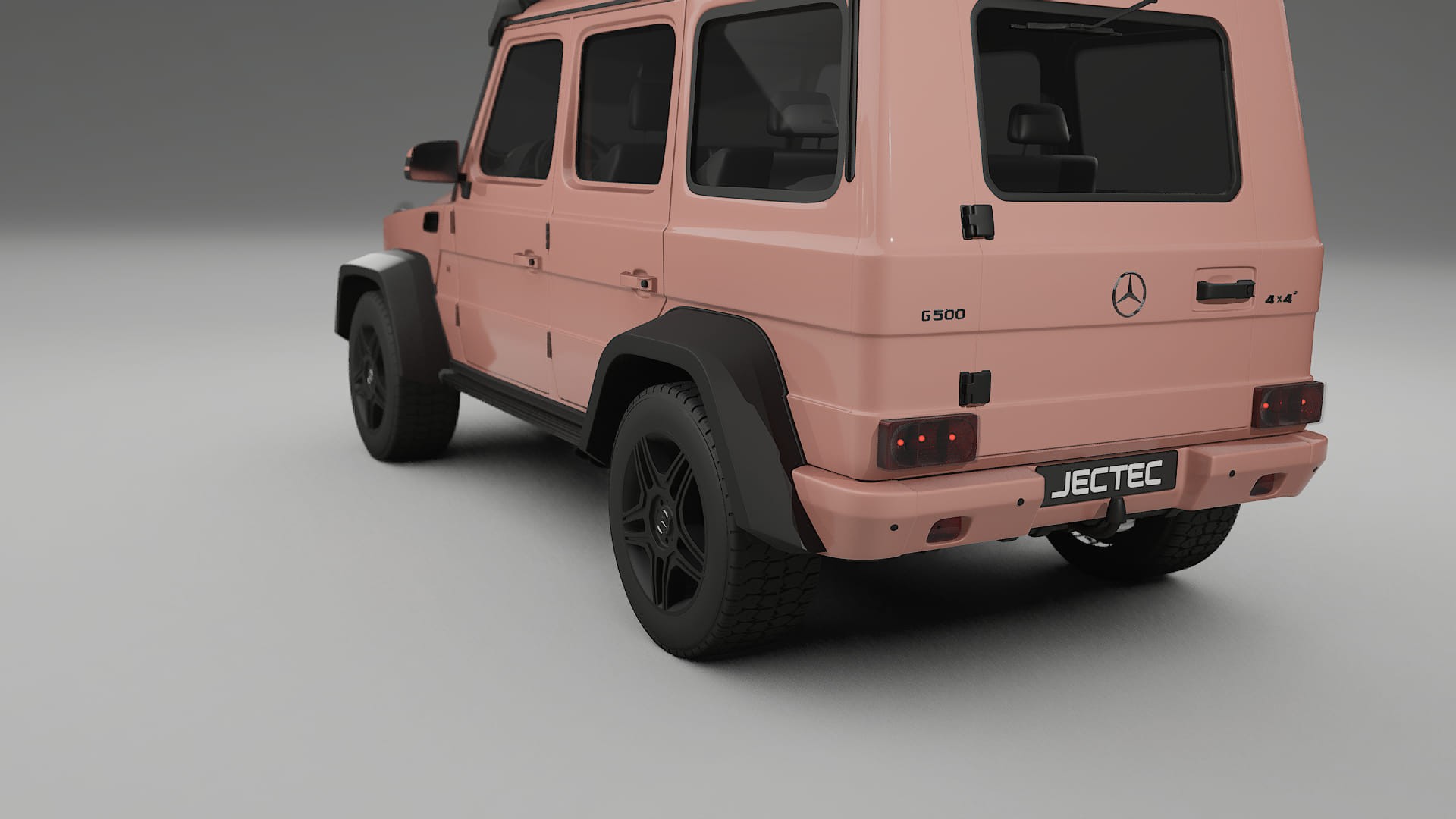 Mercedes G class 4x4 W463 TPU Lackskyddsfilm | BLUSH Färgskiftande PPF – Komplett Förskuret Kit