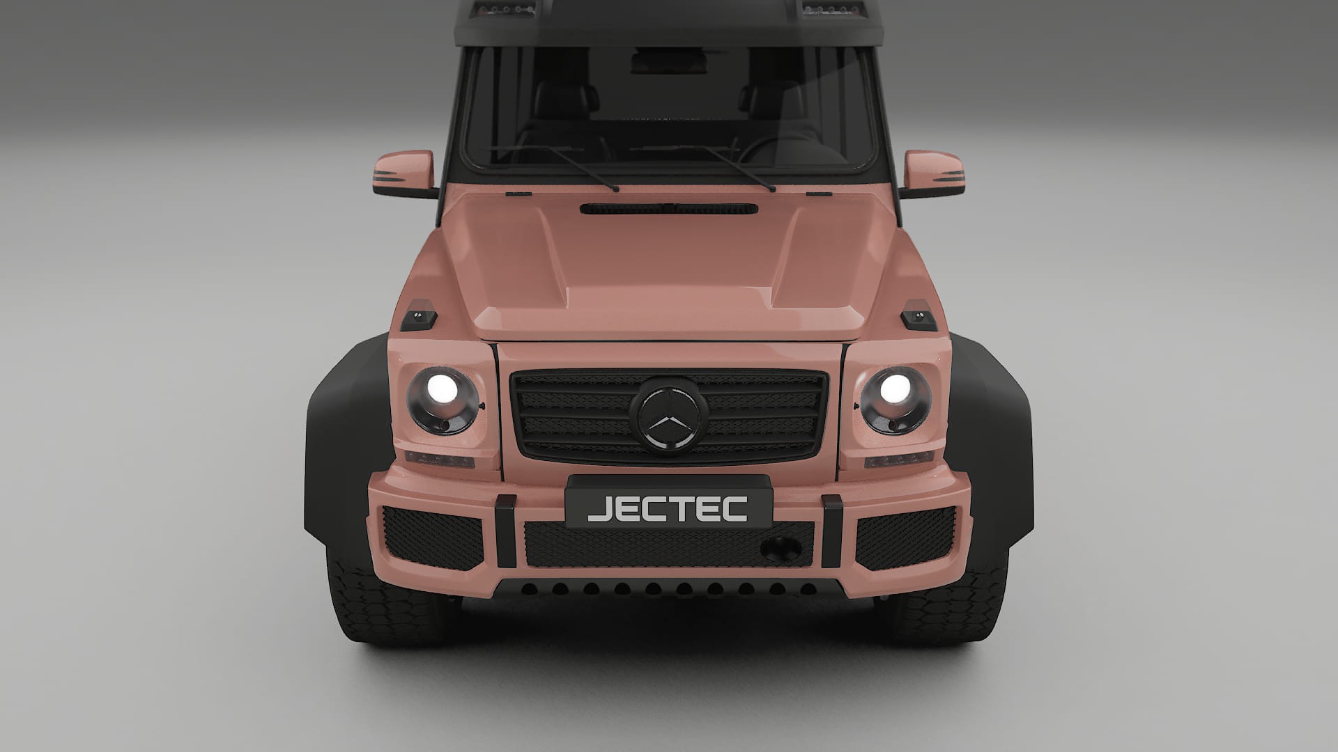 Mercedes G class 4x4 W463 TPU Lackskyddsfilm | BLUSH Färgskiftande PPF – Komplett Förskuret Kit