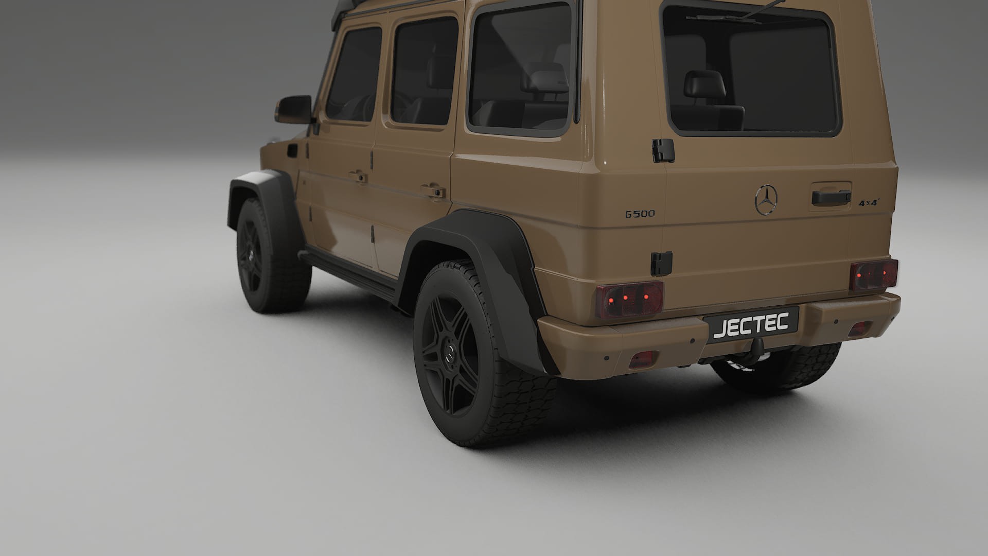 Mercedes G class 4x4 W463 TPU Lackskyddsfilm | SAHARA Färgskiftande PPF – Komplett Förskuret Kit
