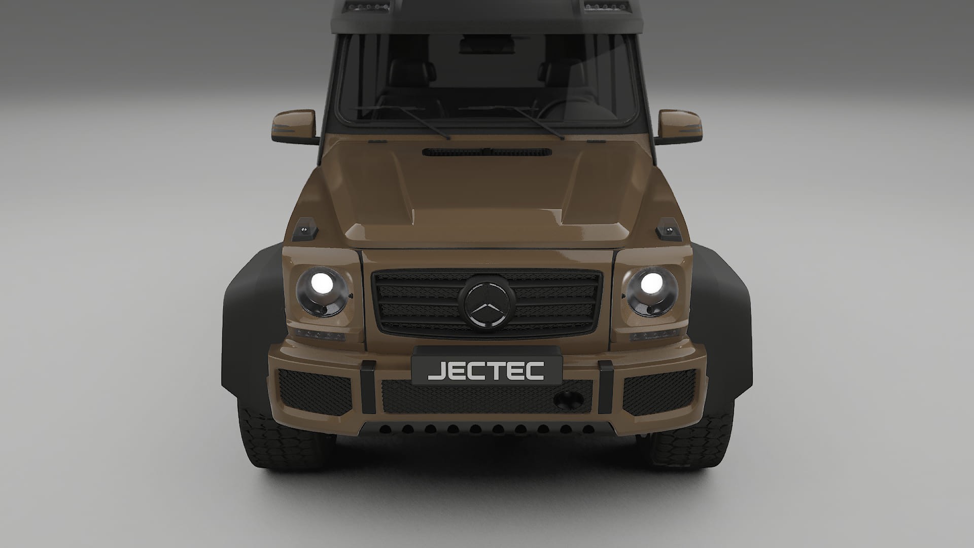 Mercedes G class 4x4 W463 TPU Lackskyddsfilm | SAHARA Färgskiftande PPF – Komplett Förskuret Kit