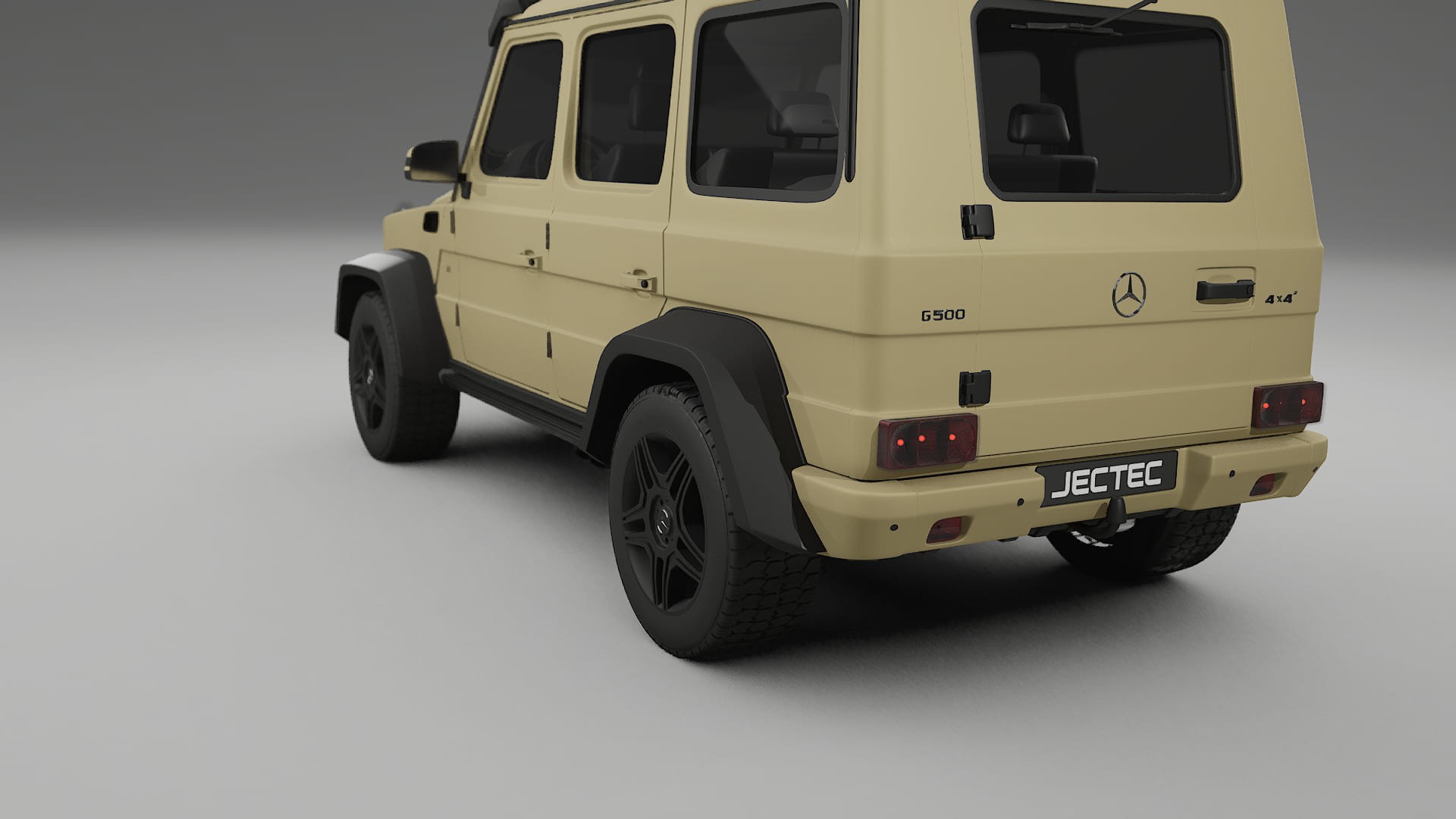 Mercedes G class 4x4 W463 TPU Lackskyddsfilm | SAND Färgskiftande PPF – Komplett Förskuret Kit