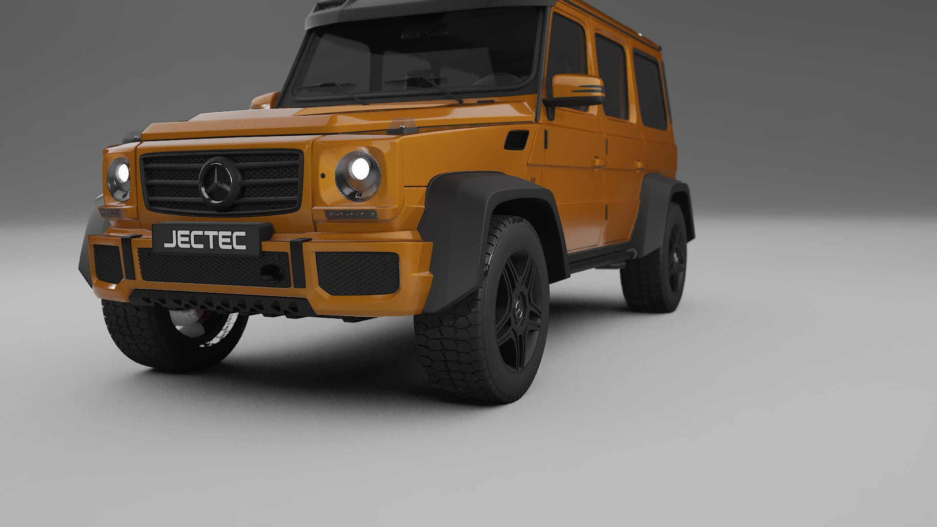 Mercedes G class 4x4 W463 TPU Lackskyddsfilm | DAISY Färgskiftande PPF – Komplett Förskuret Kit
