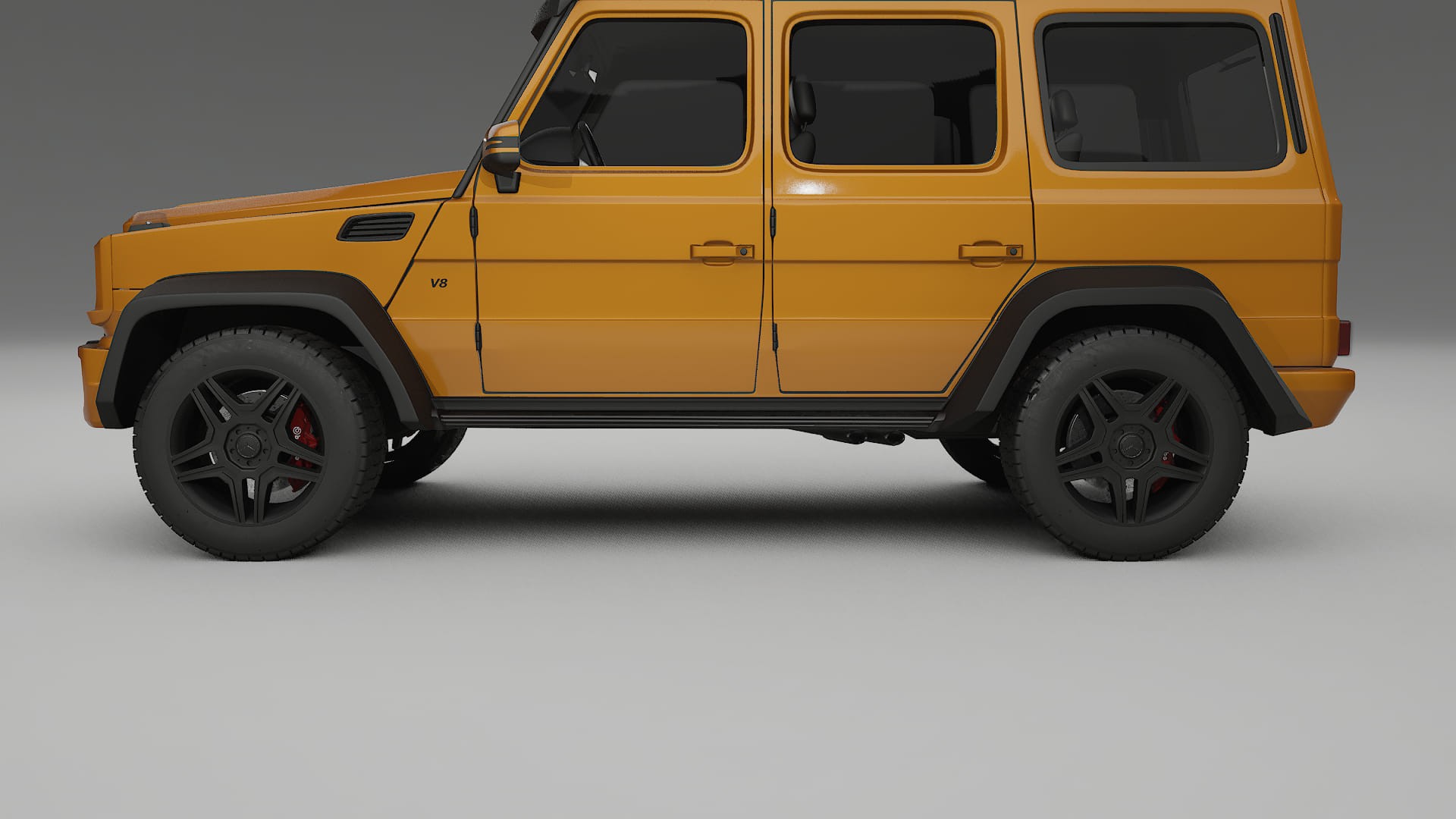 Mercedes G class 4x4 W463 TPU Lackskyddsfilm | DAISY Färgskiftande PPF – Komplett Förskuret Kit