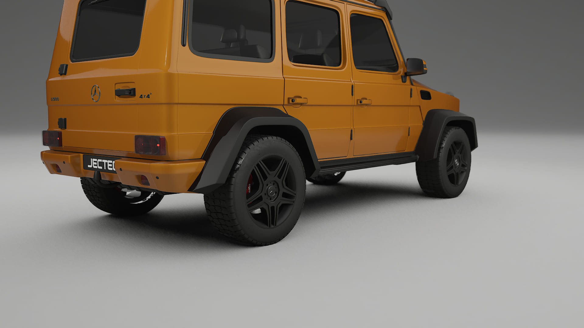 Mercedes G class 4x4 W463 TPU Lackskyddsfilm | DAISY Färgskiftande PPF – Komplett Förskuret Kit