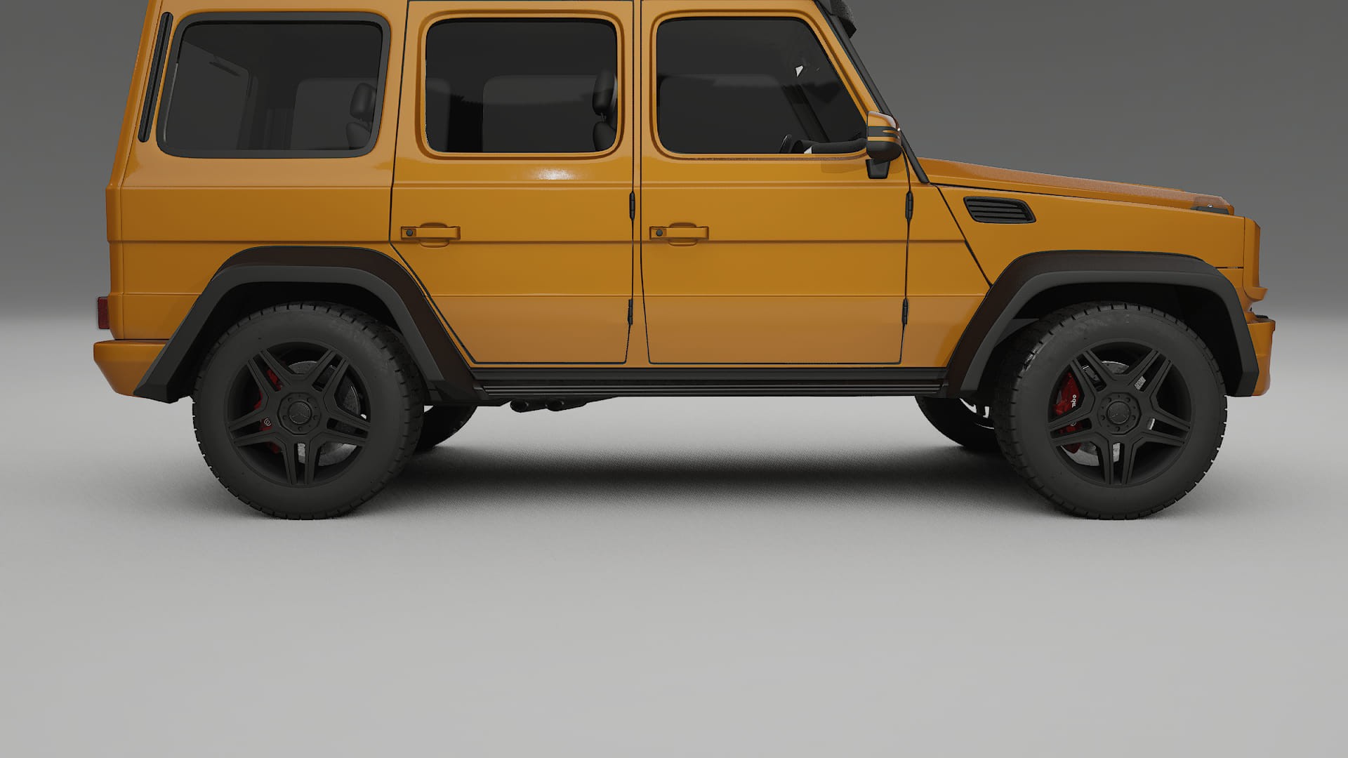 Mercedes G class 4x4 W463 TPU Lackskyddsfilm | DAISY Färgskiftande PPF – Komplett Förskuret Kit