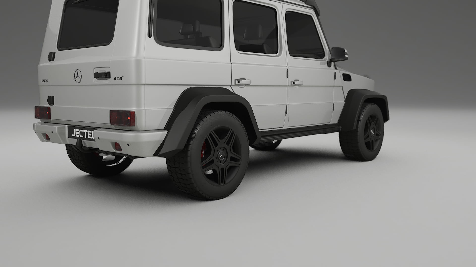 Mercedes G class 4x4 W463 TPU Lackskyddsfilm | PEARL Färgskiftande PPF – Komplett Förskuret Kit