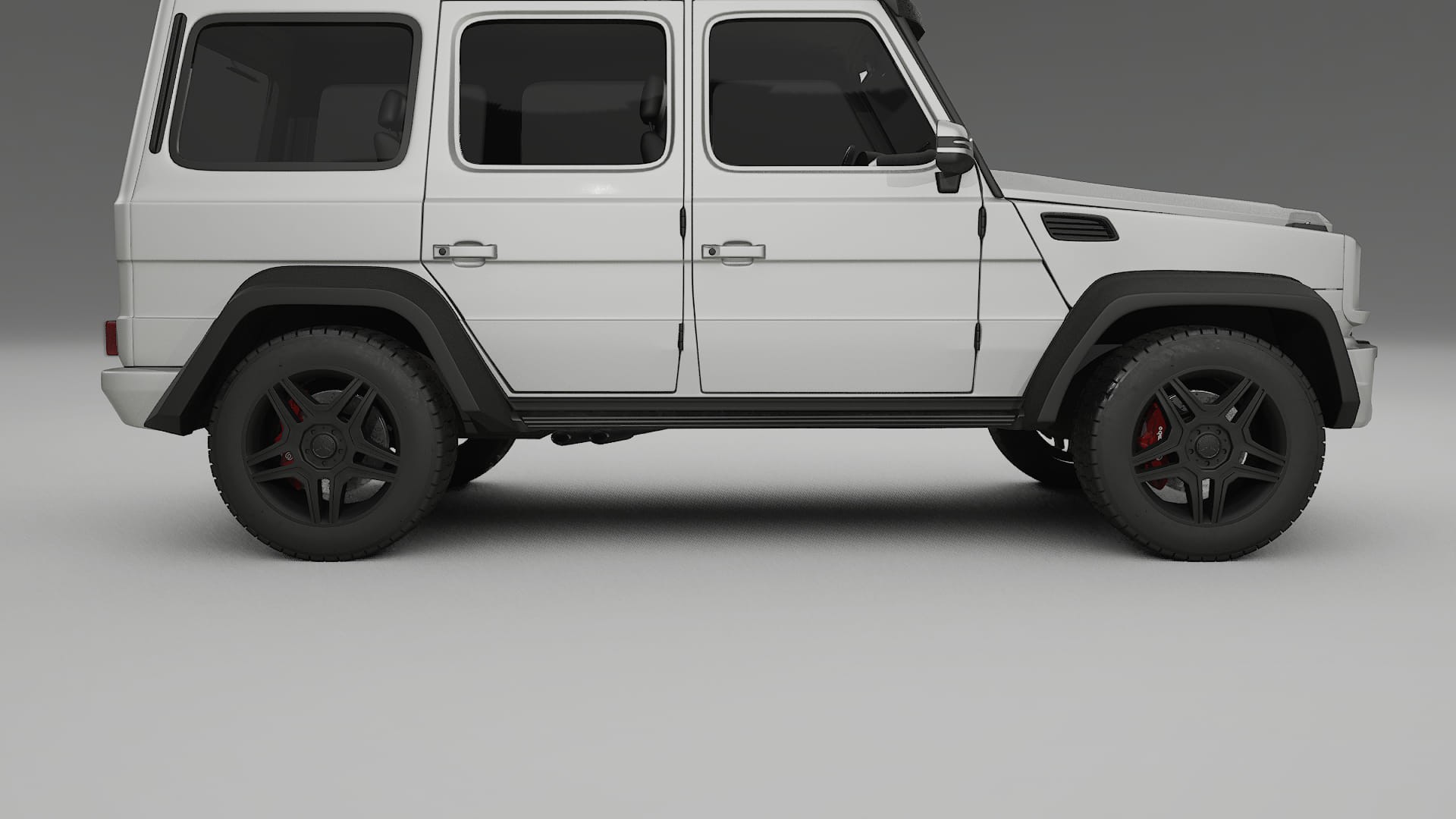 Mercedes G class 4x4 W463 TPU Lackskyddsfilm | PEARL Färgskiftande PPF – Komplett Förskuret Kit