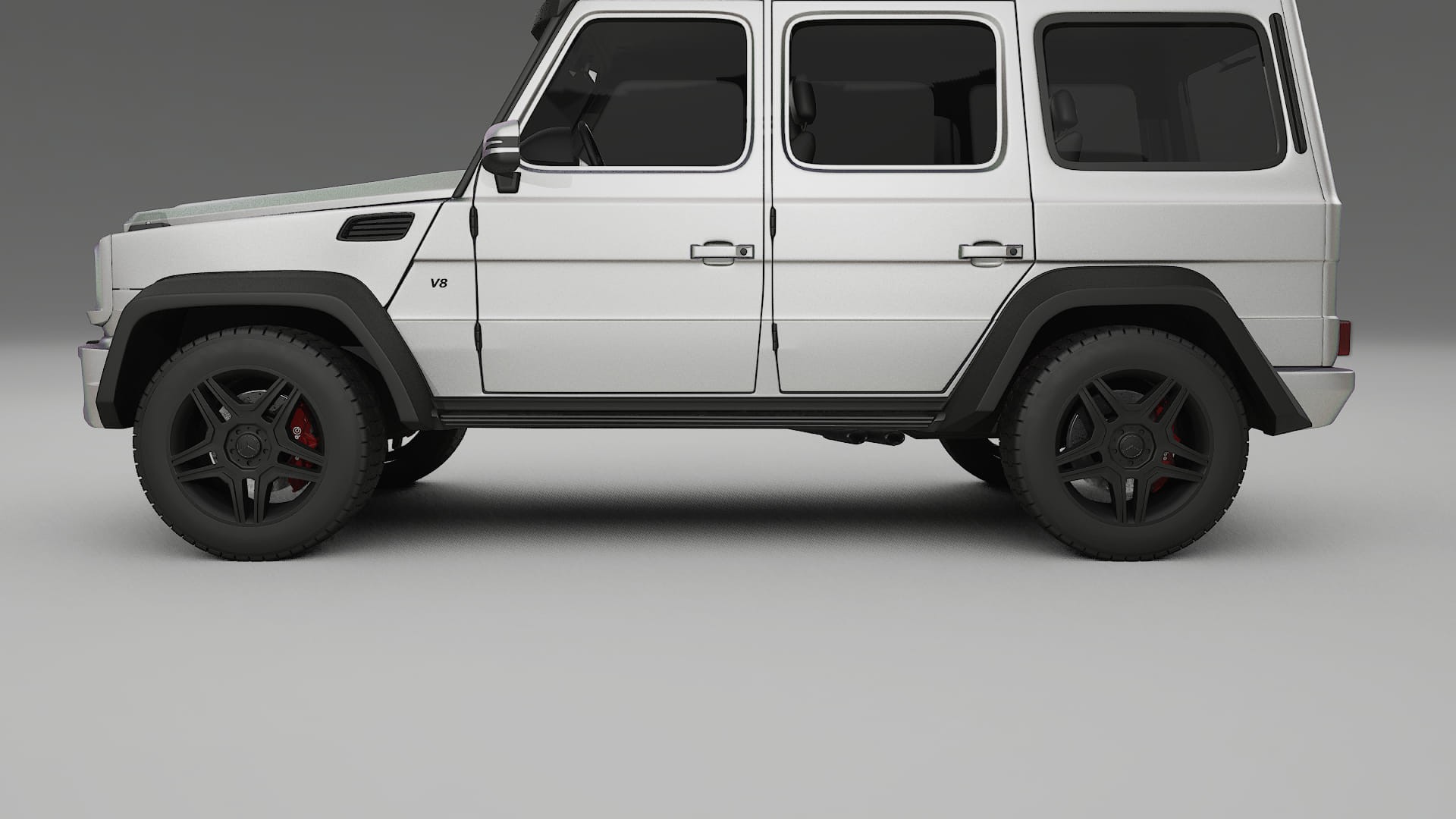 Mercedes G class 4x4 W463 TPU Lackskyddsfilm | NEBULA Färgskiftande PPF – Komplett Förskuret Kit