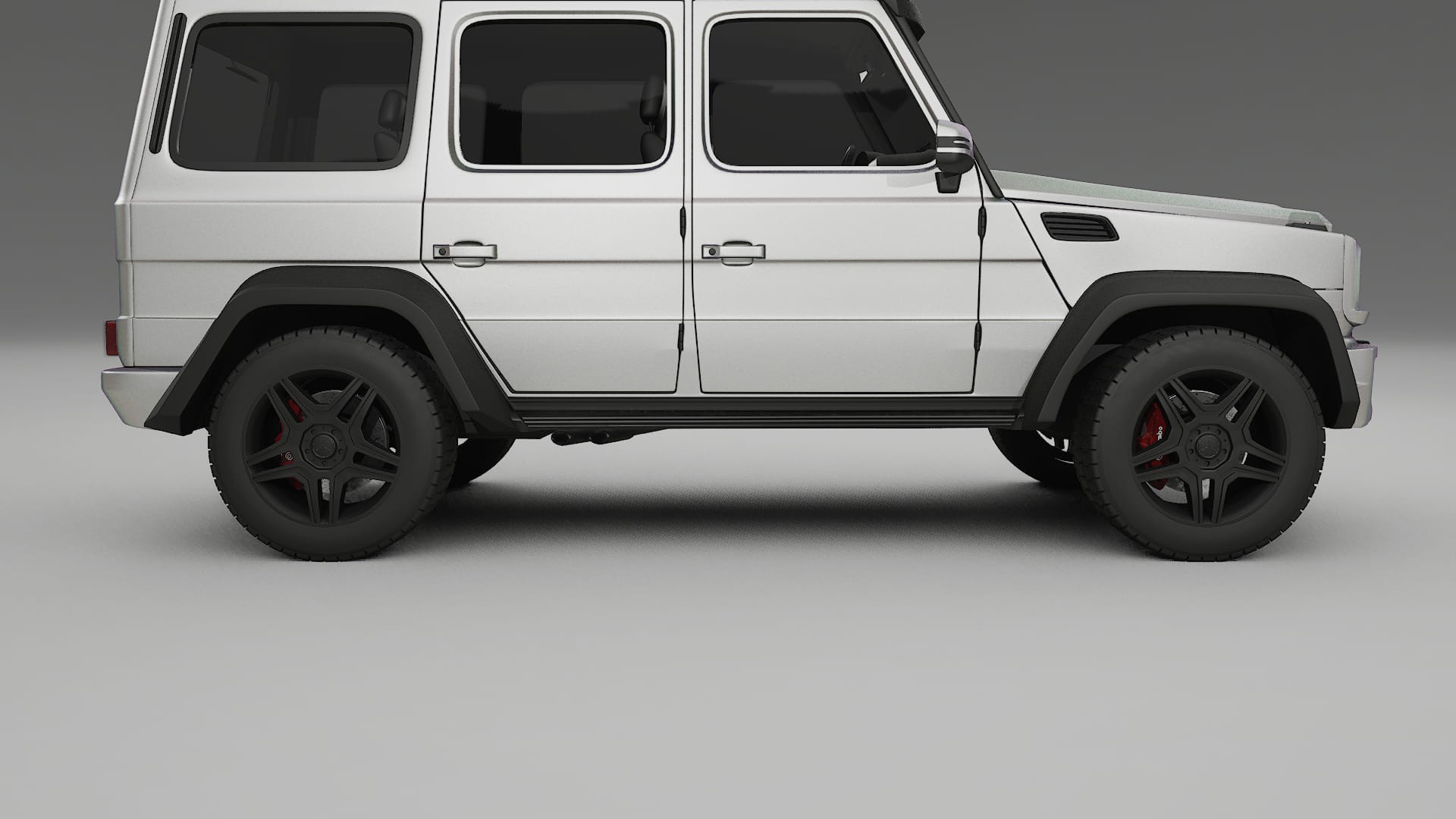 Mercedes G class 4x4 W463 TPU Lackskyddsfilm | NEBULA Färgskiftande PPF – Komplett Förskuret Kit