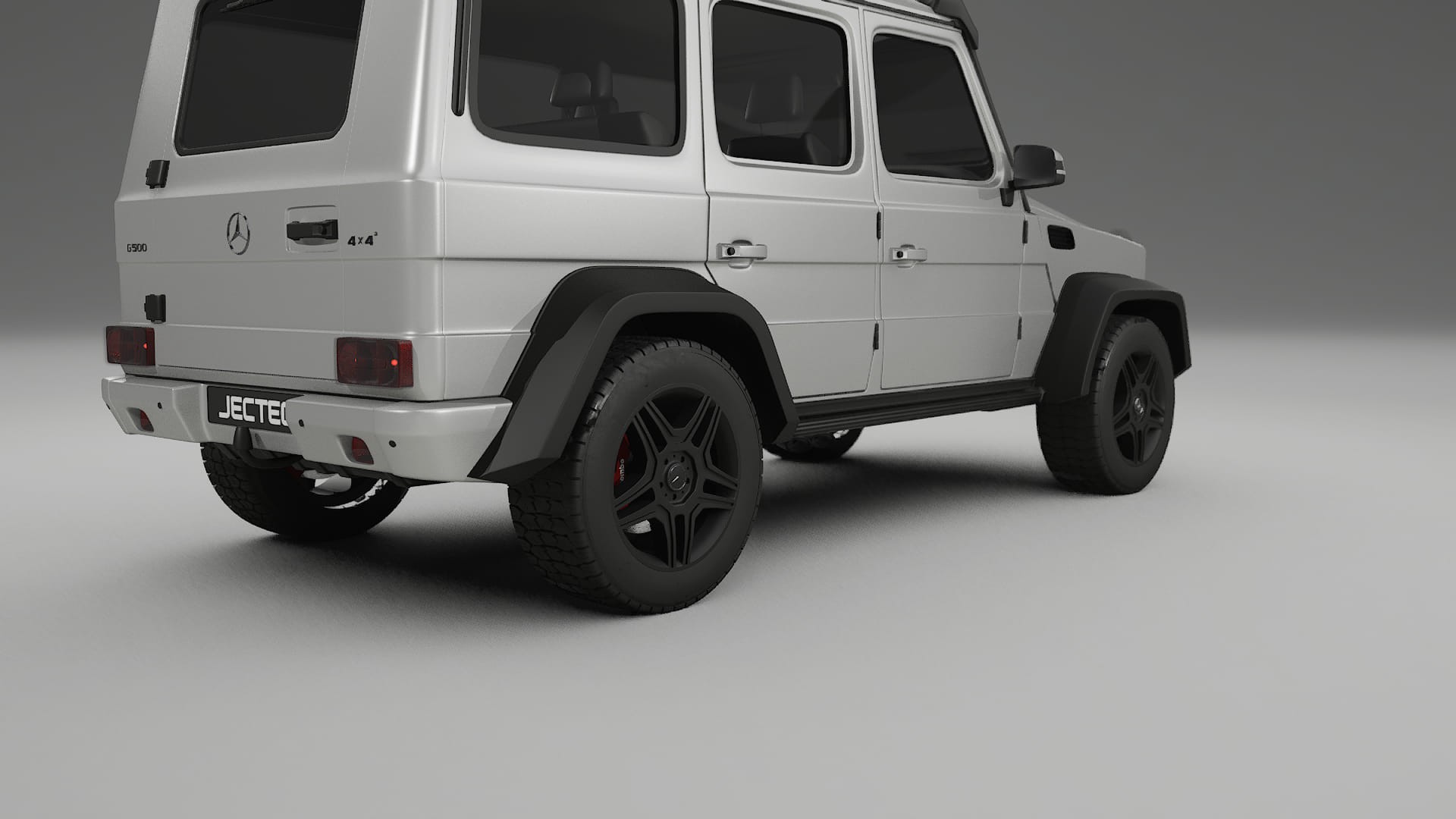 Mercedes G class 4x4 W463 TPU Lackskyddsfilm | OPAL Färgskiftande PPF – Komplett Förskuret Kit