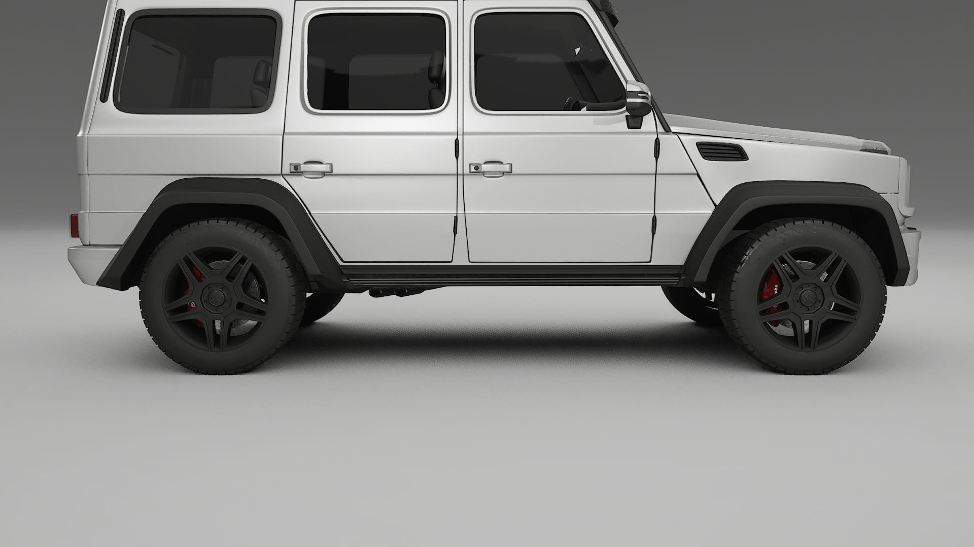 Mercedes G class 4x4 W463 TPU Lackskyddsfilm | OPAL Färgskiftande PPF – Komplett Förskuret Kit