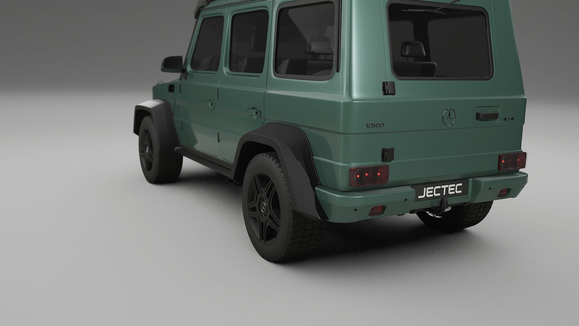 Mercedes G class 4x4 W463 TPU Lackskyddsfilm | EVERGREEN Färgskiftande PPF – Komplett Förskuret Kit