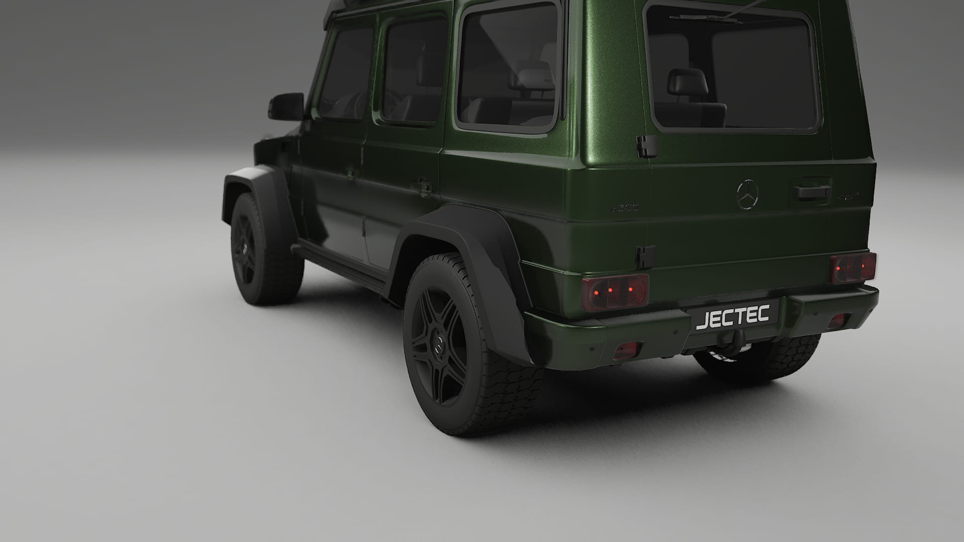 Mercedes G class 4x4 W463 TPU Lackskyddsfilm | LAGOON Färgskiftande PPF – Komplett Förskuret Kit