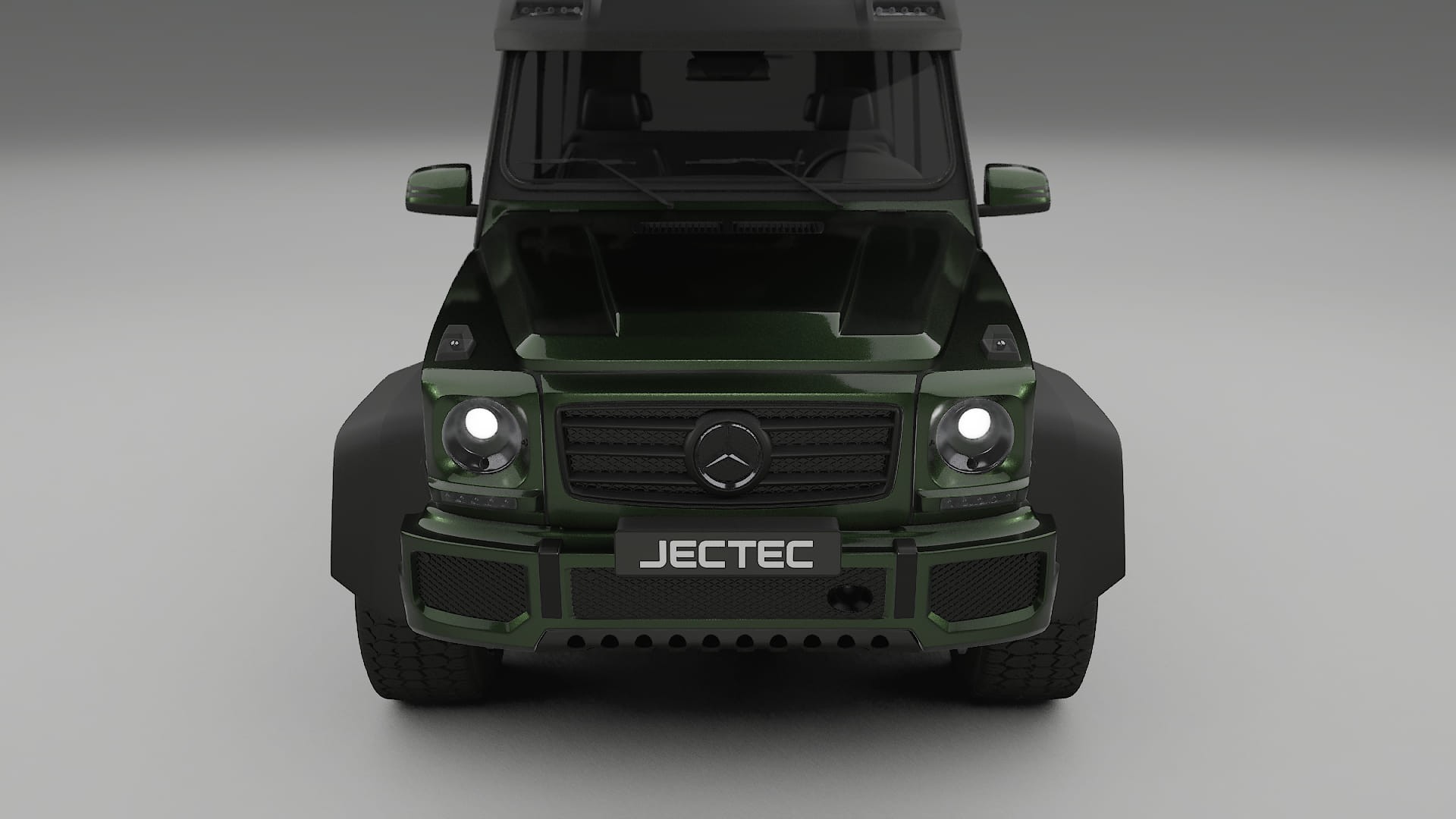 Mercedes G class 4x4 W463 TPU Lackskyddsfilm | LAGOON Färgskiftande PPF – Komplett Förskuret Kit