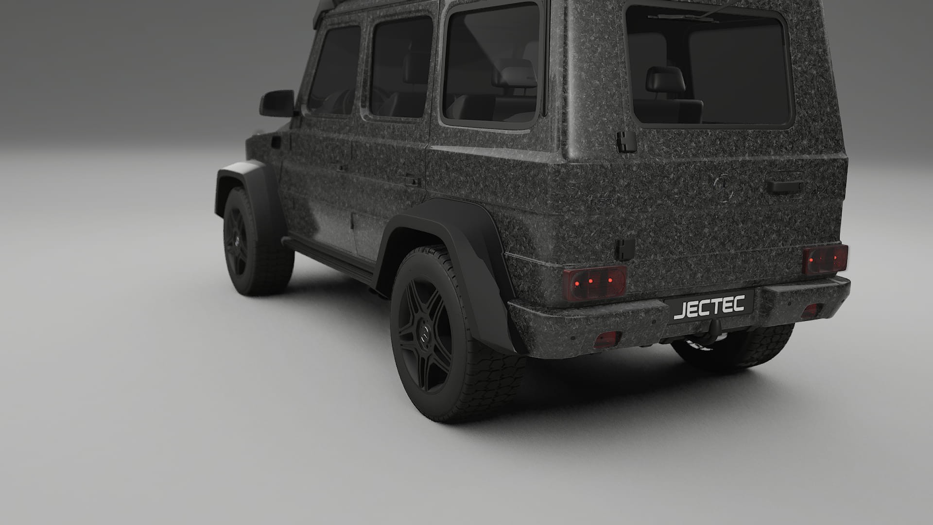 Mercedes G class 4x4 W463 TPU Lackskyddsfilm | FORGED S Färgskiftande PPF – Komplett Förskuret Kit