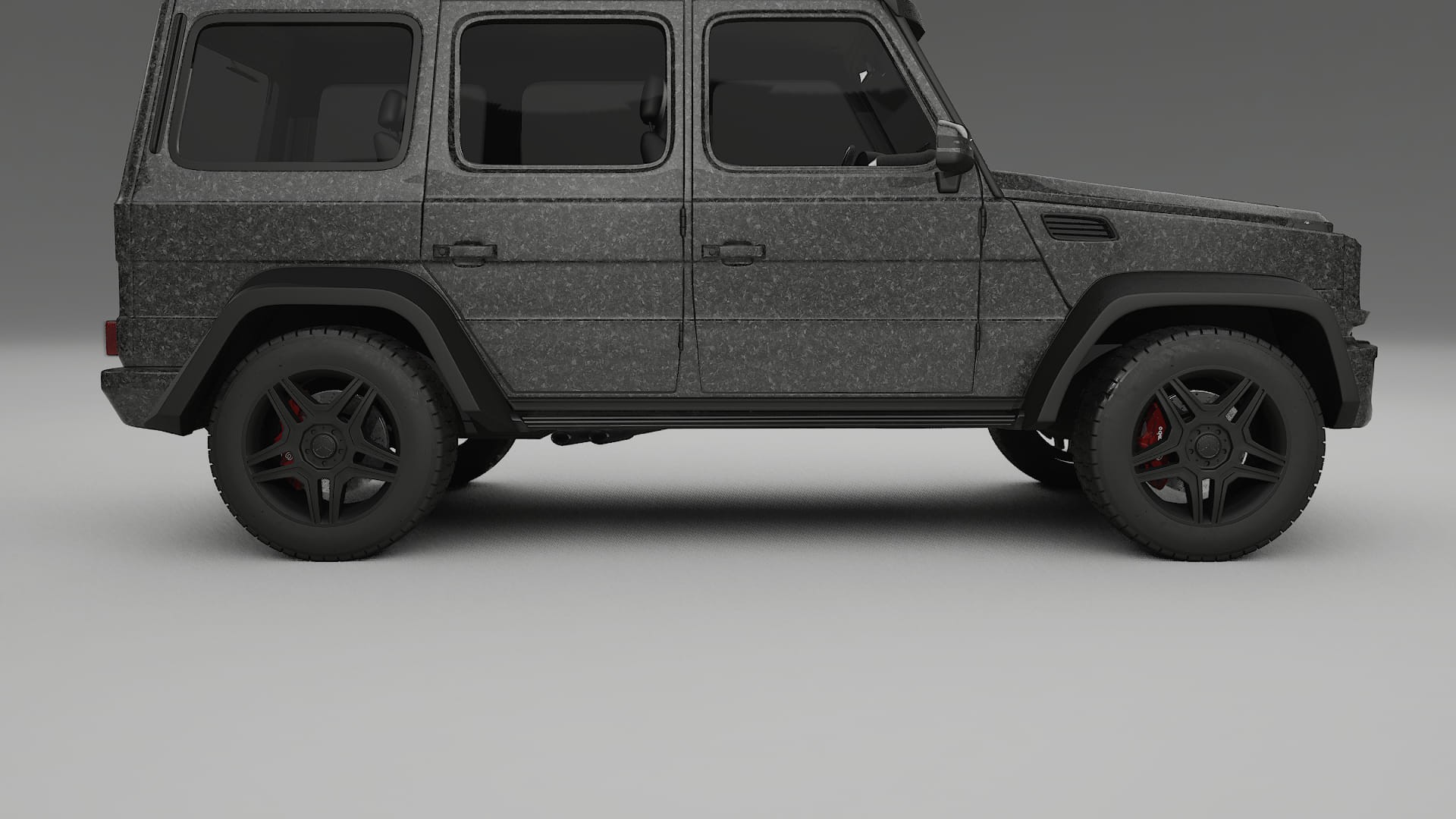 Mercedes G class 4x4 W463 TPU Lackskyddsfilm | FORGED S Färgskiftande PPF – Komplett Förskuret Kit