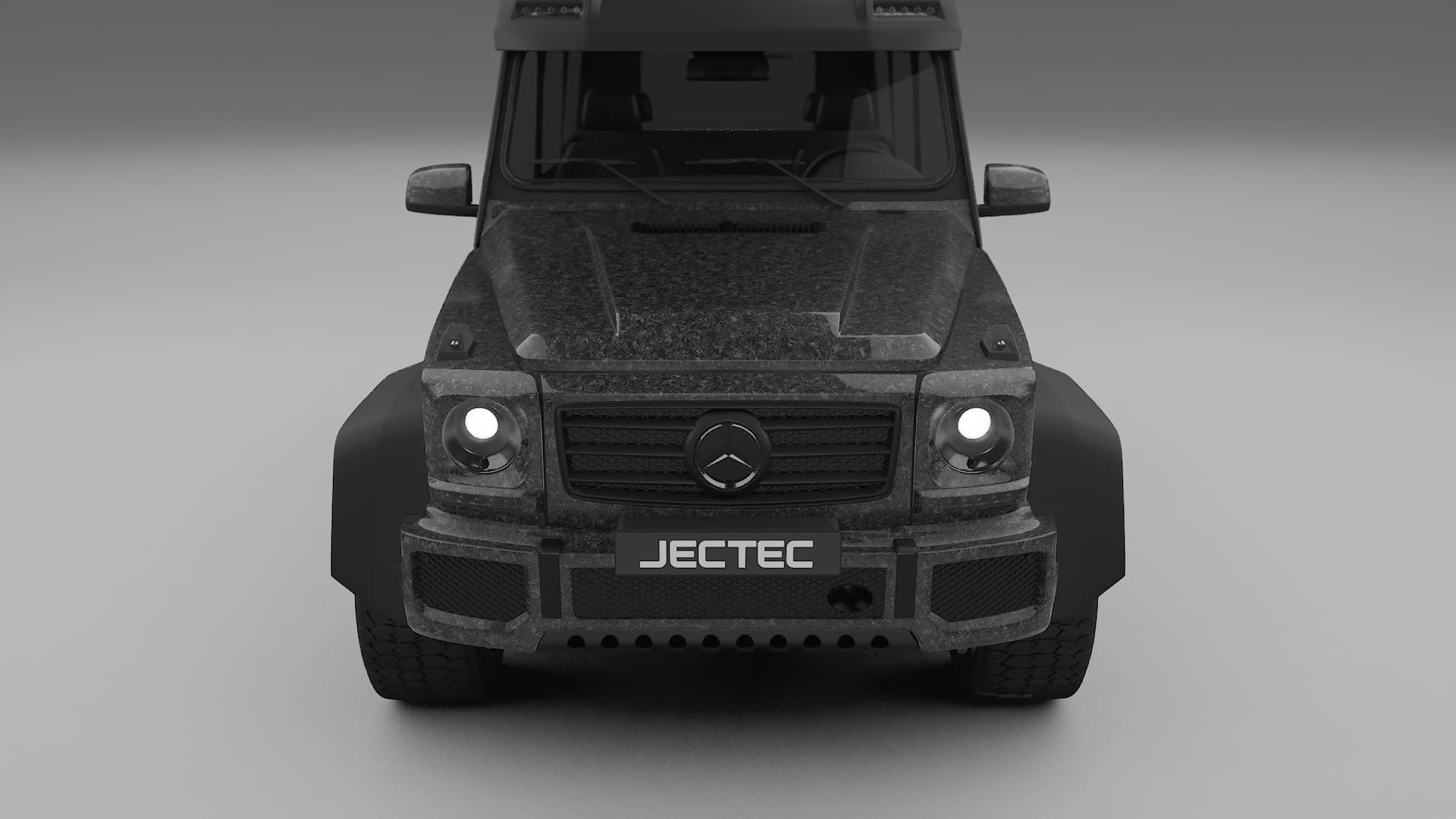 Mercedes G class 4x4 W463 TPU Lackskyddsfilm | FORGED S Färgskiftande PPF – Komplett Förskuret Kit