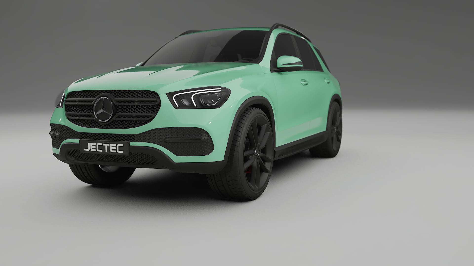 Mercedes GLE W167 TPU Lackskyddsfilm | DUSTY Färgskiftande PPF – Komplett Förskuret Kit