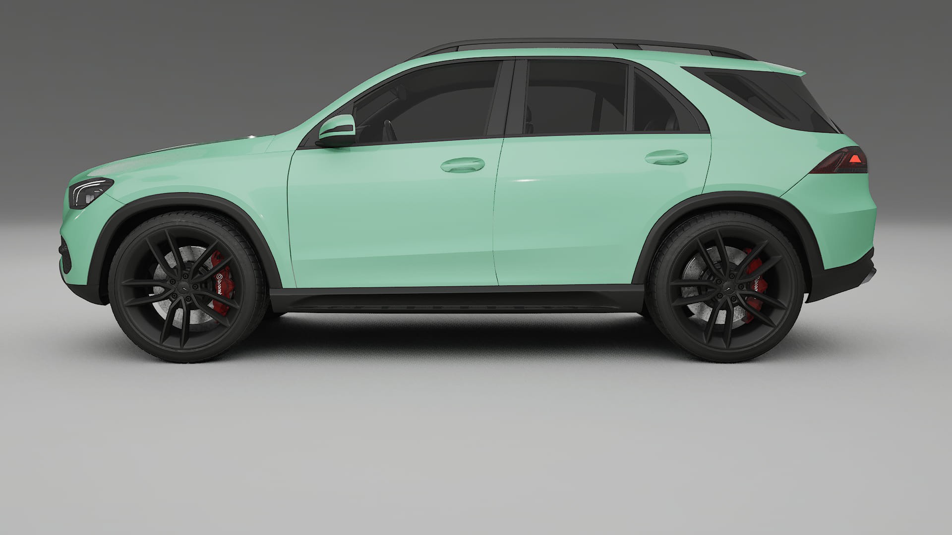 Mercedes GLE W167 TPU Lackskyddsfilm | DUSTY Färgskiftande PPF – Komplett Förskuret Kit