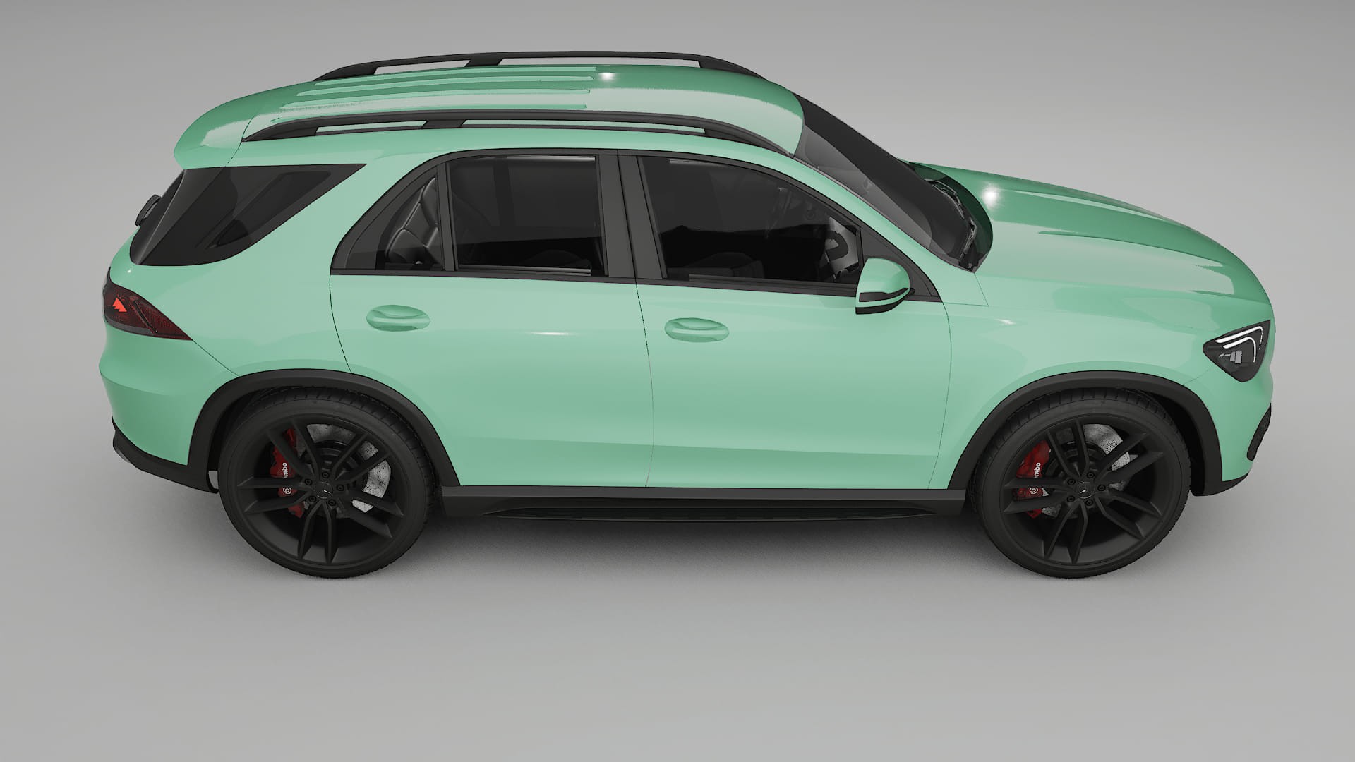 Mercedes GLE W167 TPU Lackskyddsfilm | DUSTY Färgskiftande PPF – Komplett Förskuret Kit