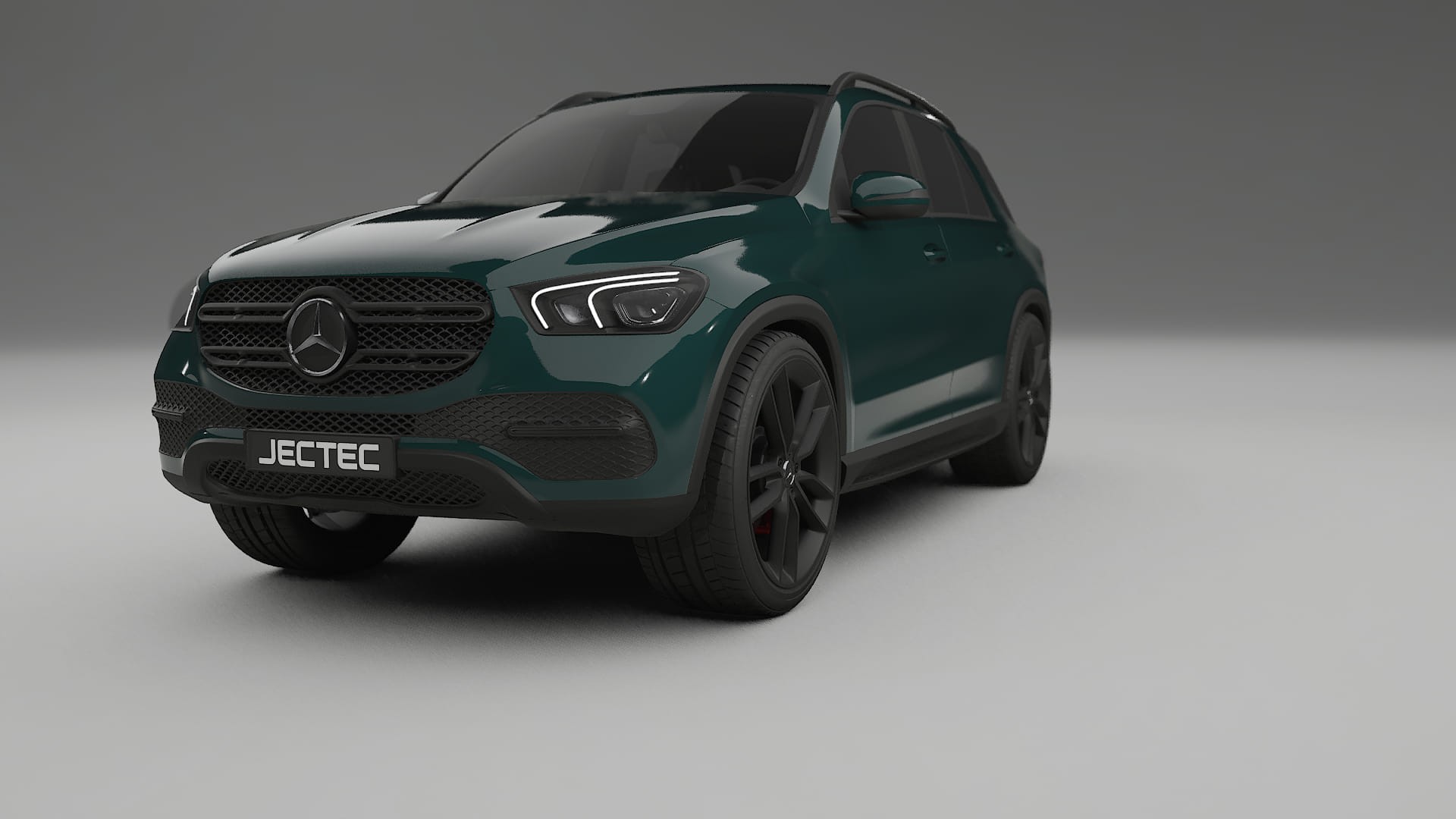 Mercedes GLE W167 TPU Lackskyddsfilm | INFERNO Färgskiftande PPF – Komplett Förskuret Kit