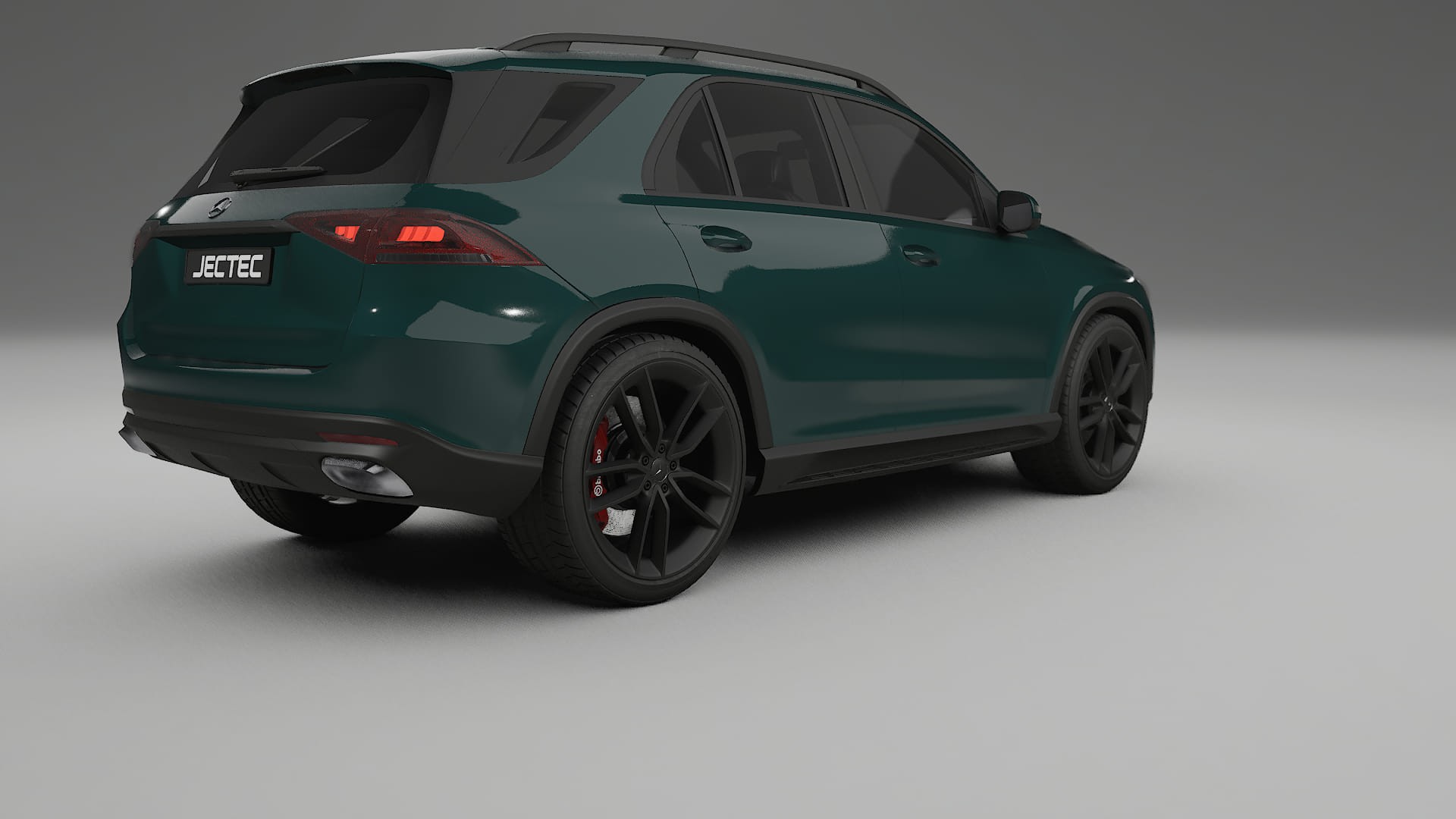 Mercedes GLE W167 TPU Lackskyddsfilm | INFERNO Färgskiftande PPF – Komplett Förskuret Kit