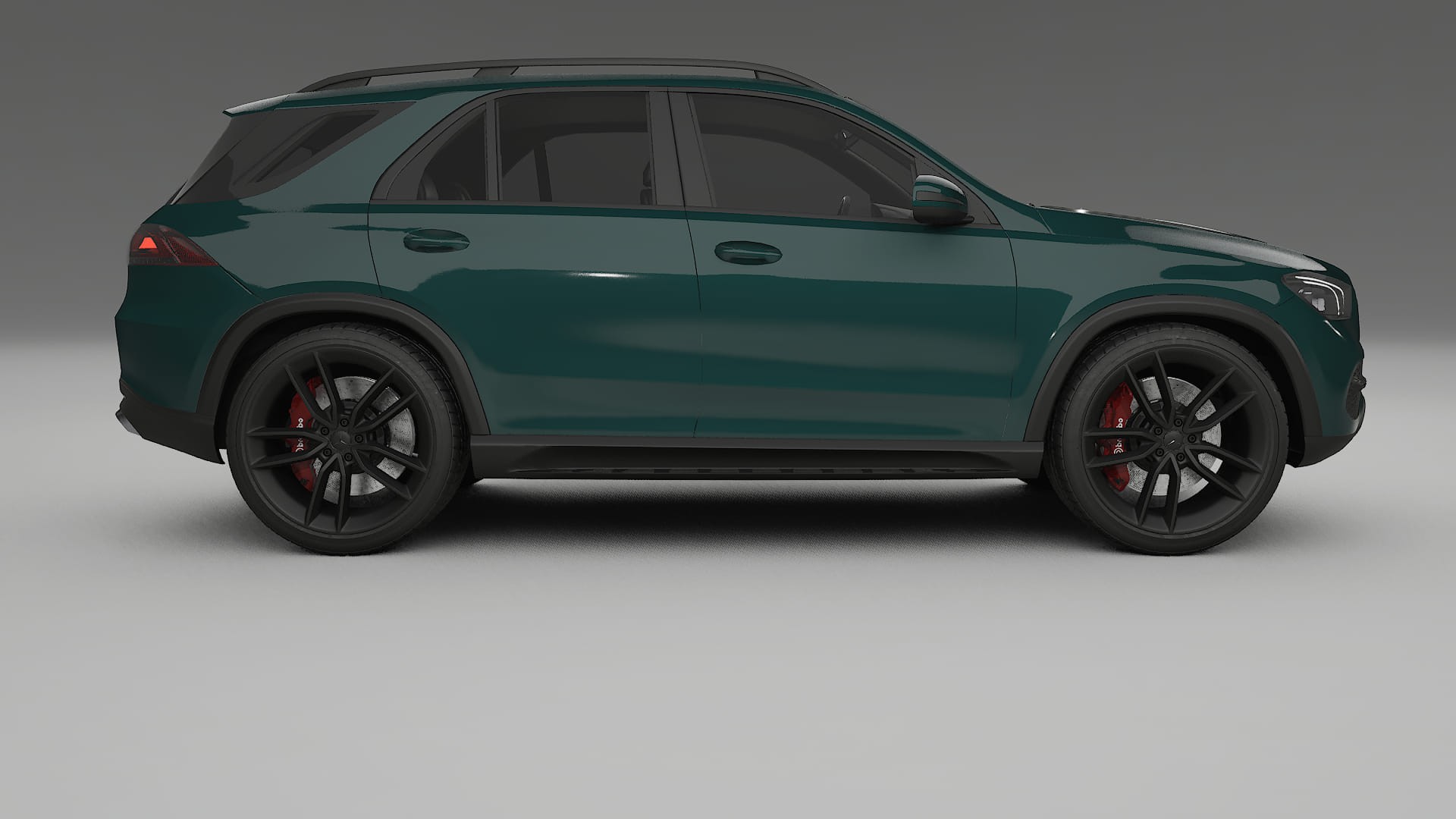 Mercedes GLE W167 TPU Lackskyddsfilm | INFERNO Färgskiftande PPF – Komplett Förskuret Kit