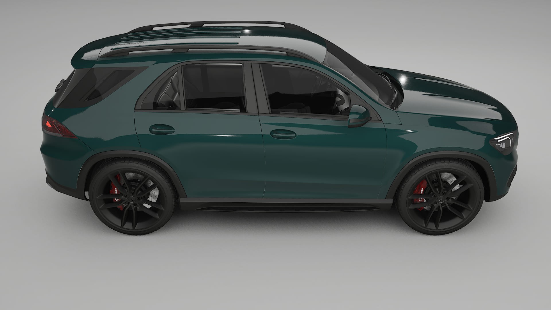 Mercedes GLE W167 TPU Lackskyddsfilm | INFERNO Färgskiftande PPF – Komplett Förskuret Kit