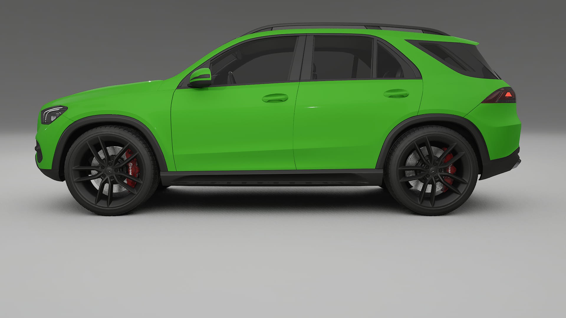 Mercedes GLE W167 TPU Lackskyddsfilm | VENOM Färgskiftande PPF – Komplett Förskuret Kit