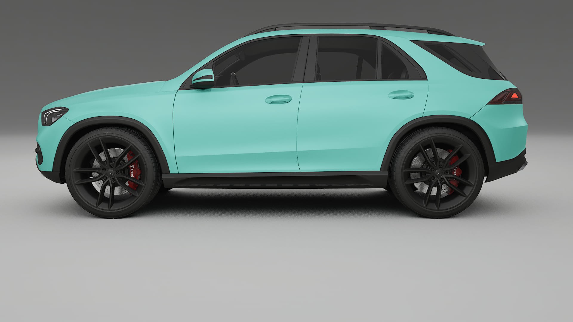 Mercedes GLE W167 TPU Lackskyddsfilm | FROST Färgskiftande PPF – Komplett Förskuret Kit