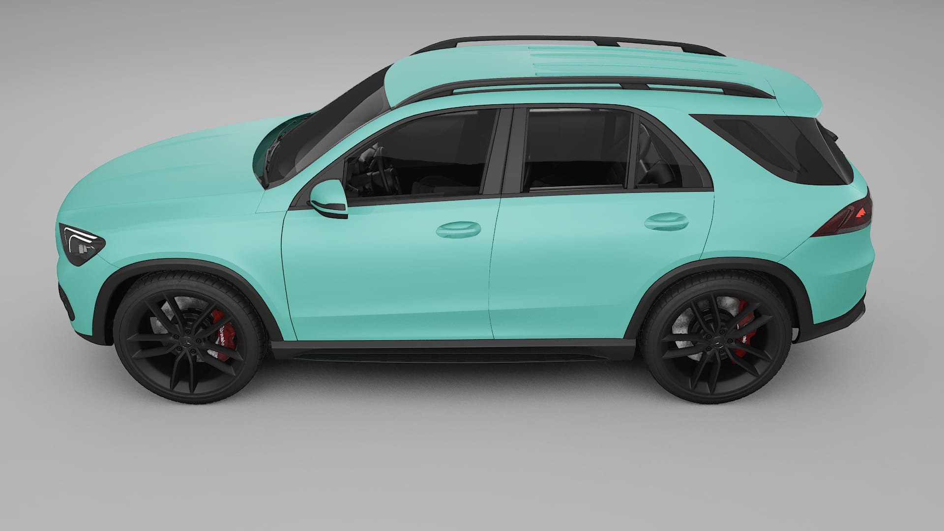 Mercedes GLE W167 TPU Lackskyddsfilm | FROST Färgskiftande PPF – Komplett Förskuret Kit