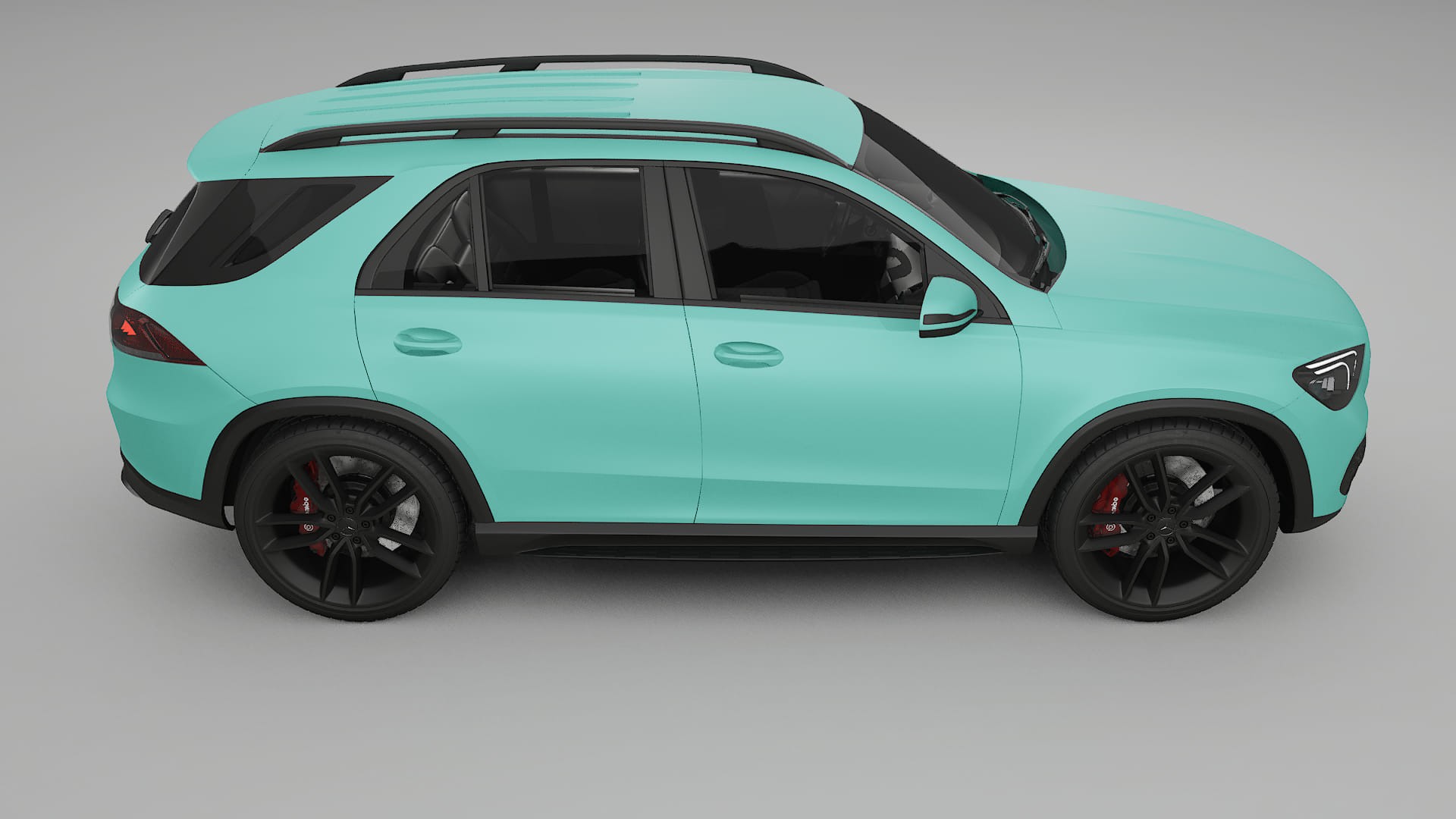 Mercedes GLE W167 TPU Lackskyddsfilm | FROST Färgskiftande PPF – Komplett Förskuret Kit