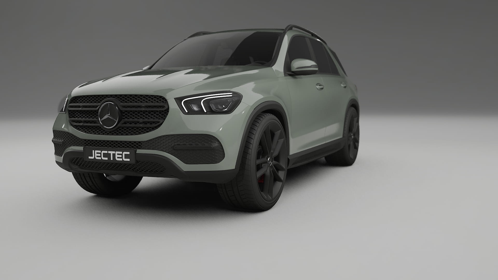 Mercedes GLE W167 TPU Lackskyddsfilm | SLATE Färgskiftande PPF – Komplett Förskuret Kit