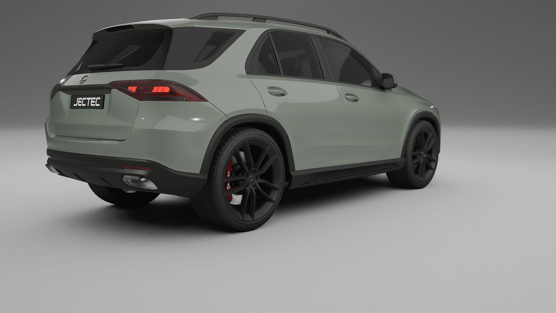 Mercedes GLE W167 TPU Lackskyddsfilm | SLATE Färgskiftande PPF – Komplett Förskuret Kit