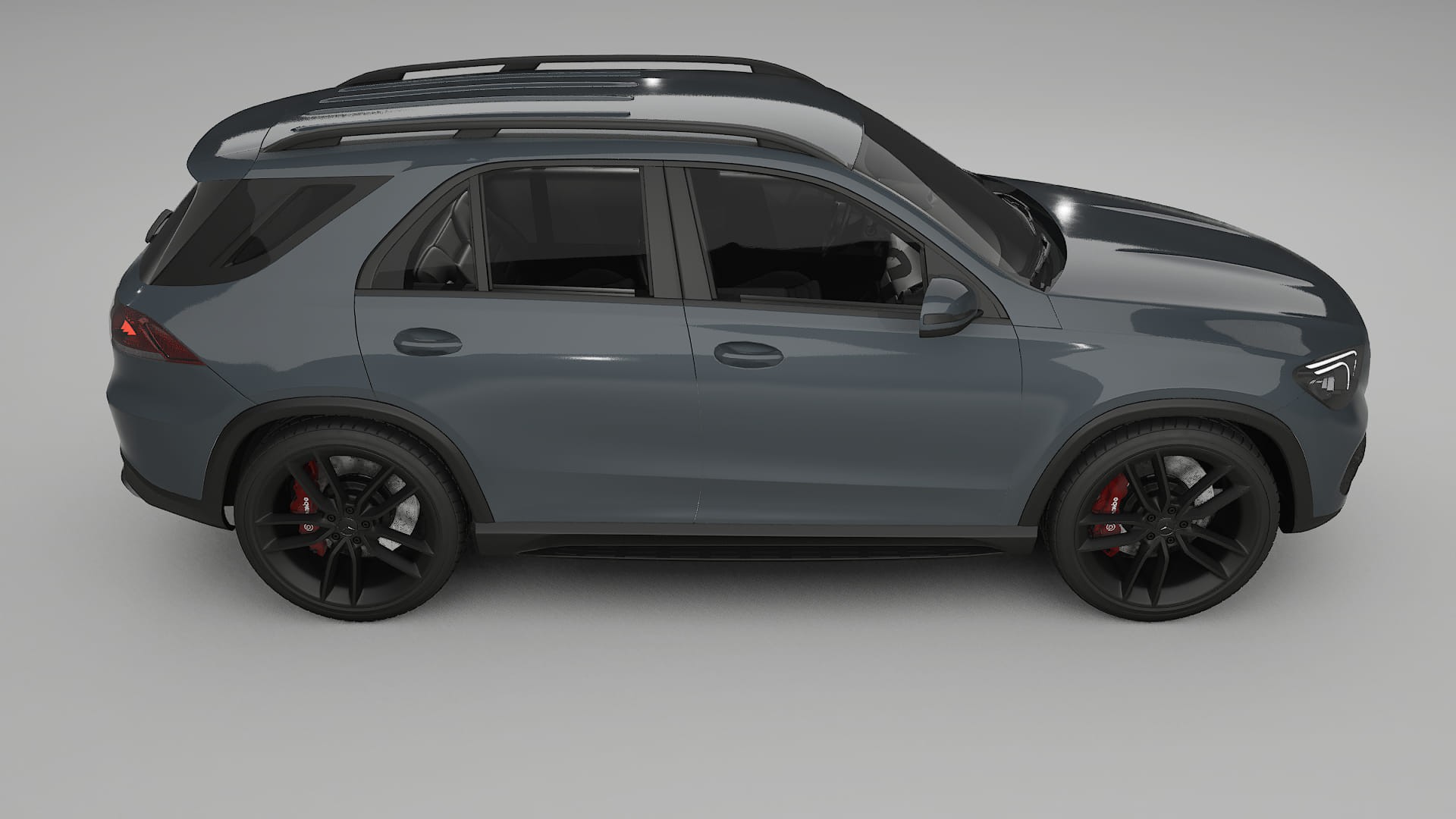 Mercedes GLE W167 TPU Lackskyddsfilm | GRANITE Färgskiftande PPF – Komplett Förskuret Kit