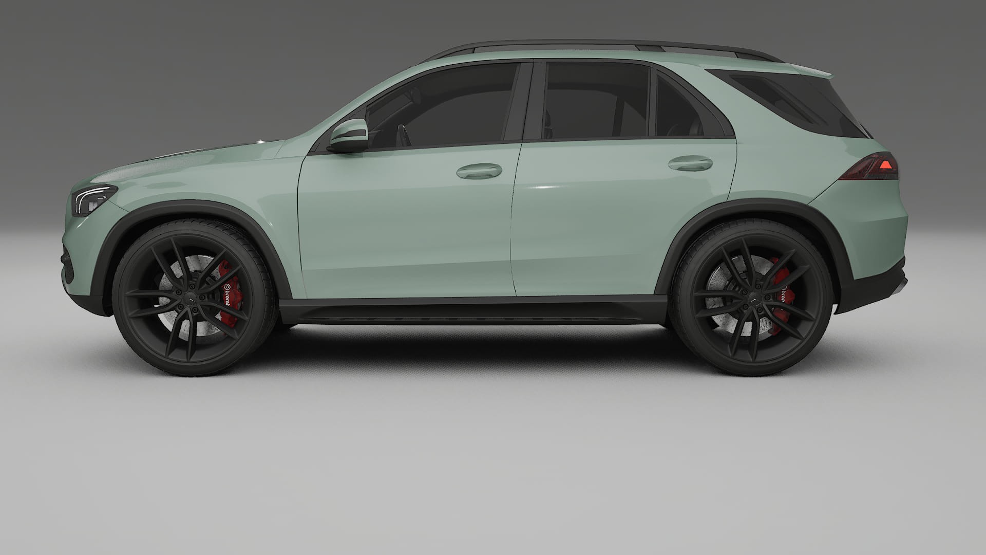Mercedes GLE W167 TPU Lackskyddsfilm | CINDER Färgskiftande PPF – Komplett Förskuret Kit