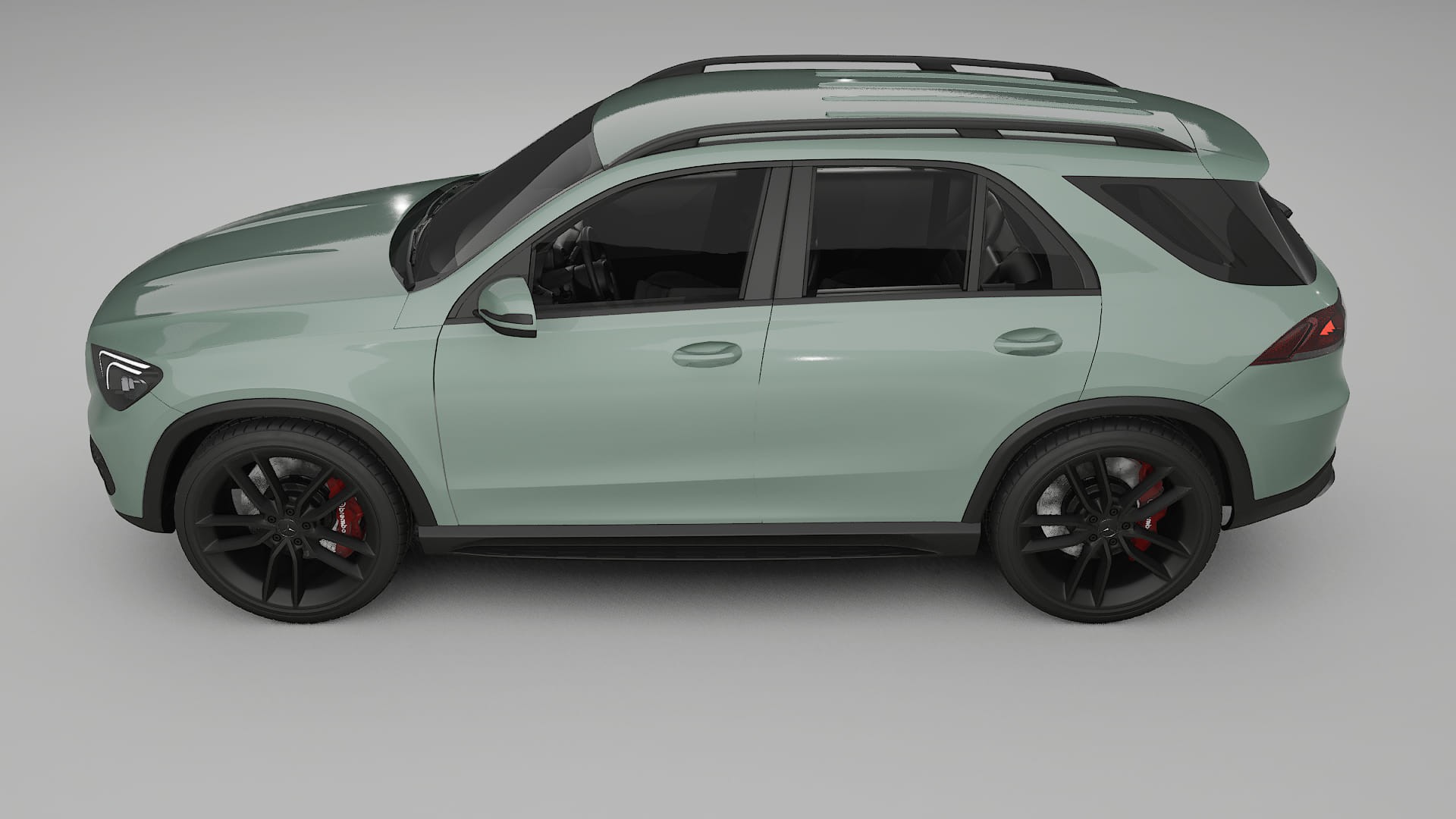 Mercedes GLE W167 TPU Lackskyddsfilm | CINDER Färgskiftande PPF – Komplett Förskuret Kit