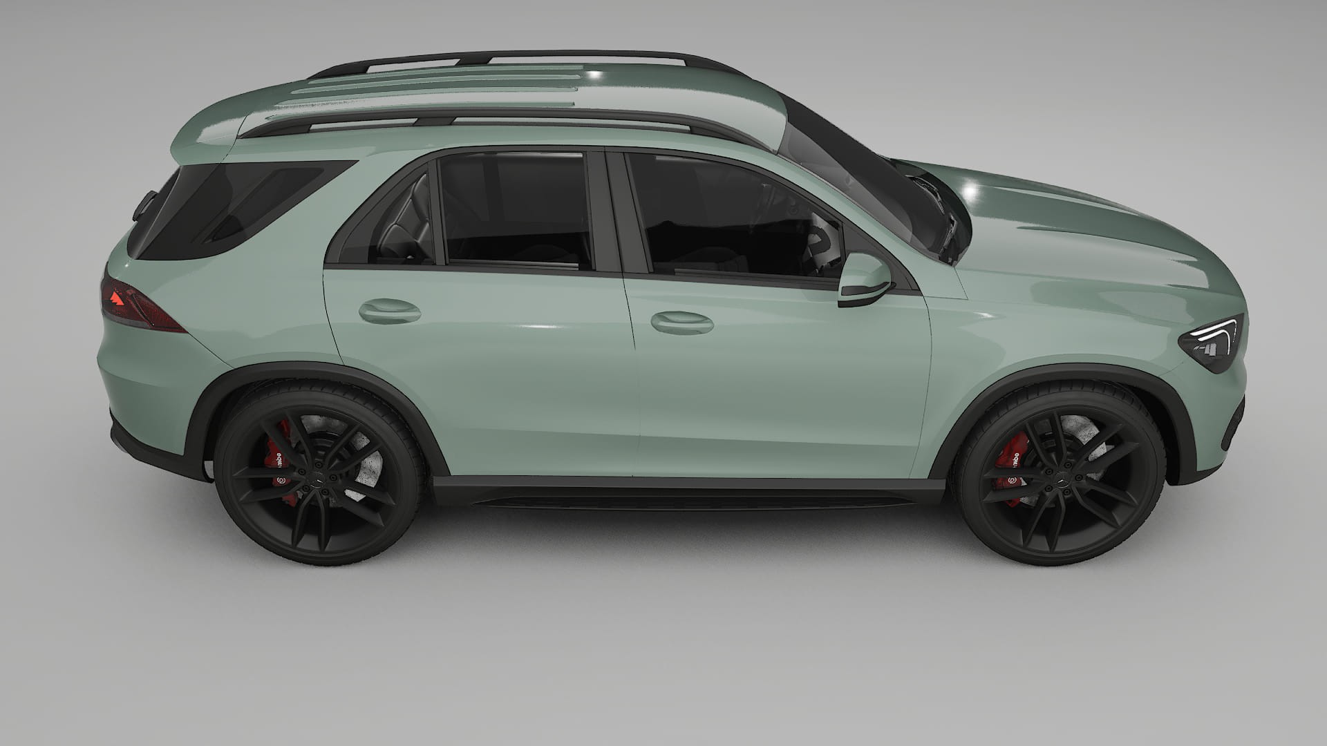 Mercedes GLE W167 TPU Lackskyddsfilm | CINDER Färgskiftande PPF – Komplett Förskuret Kit