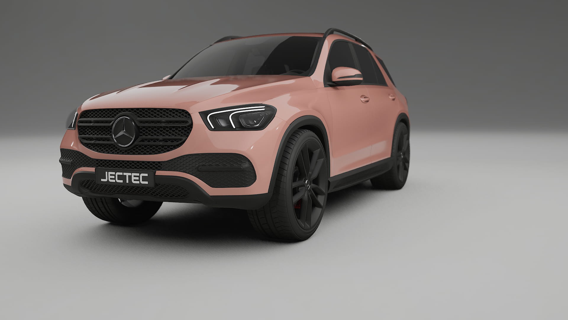 Mercedes GLE W167 TPU Lackskyddsfilm | BLUSH Färgskiftande PPF – Komplett Förskuret Kit