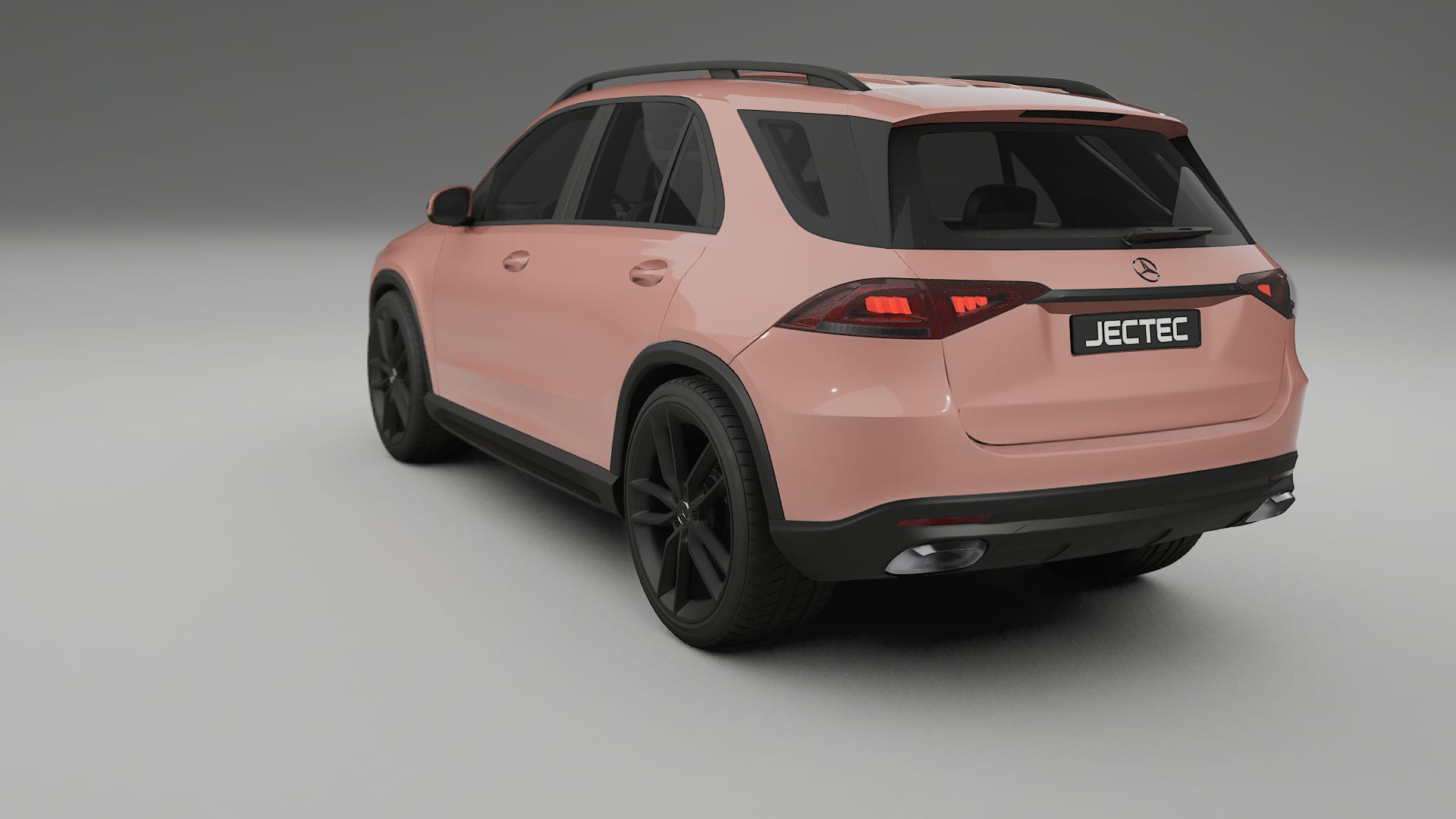 Mercedes GLE W167 TPU Lackskyddsfilm | BLUSH Färgskiftande PPF – Komplett Förskuret Kit